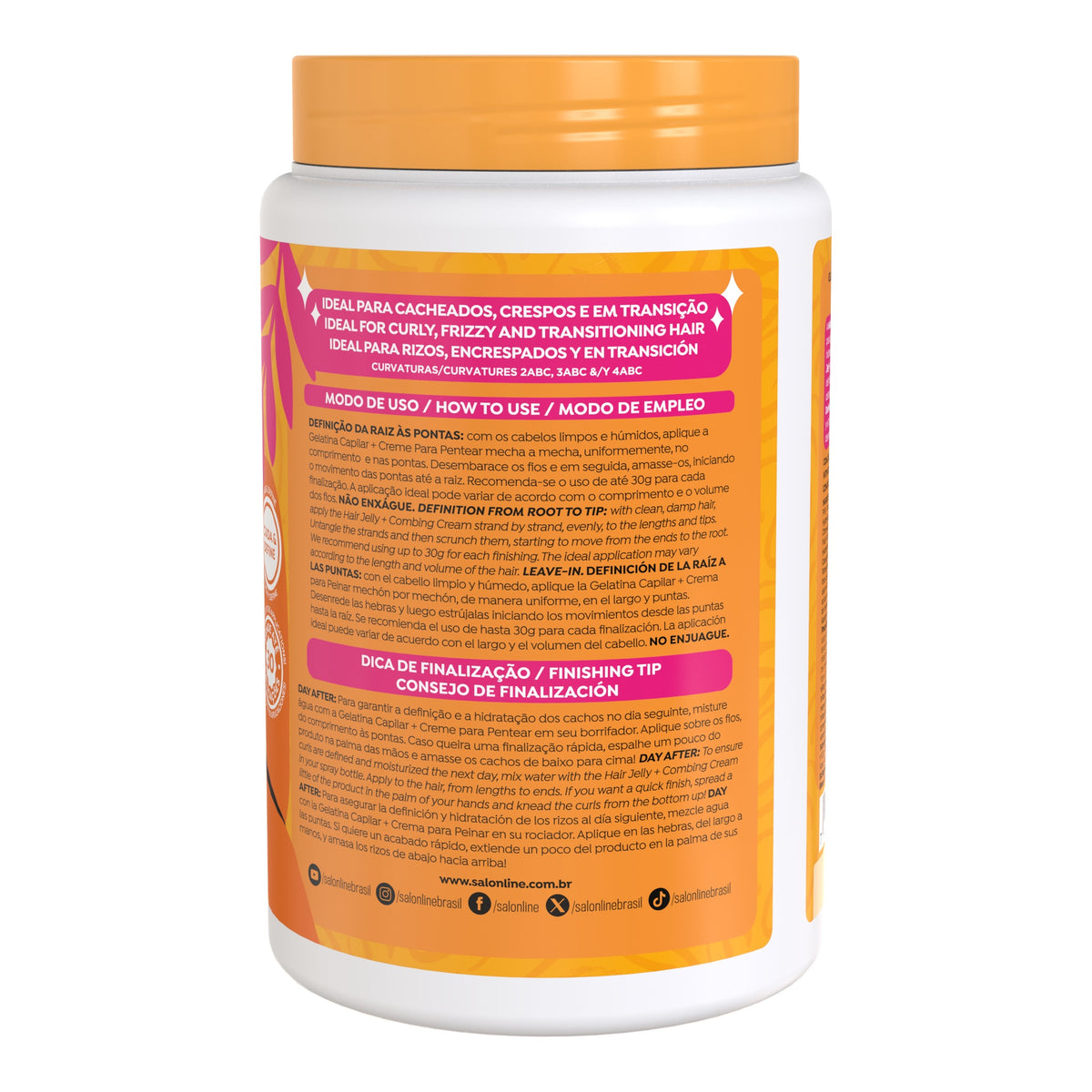 Salon Line Definição Extraordinária Creme Para Pentear 1kg — foto oficial da marca