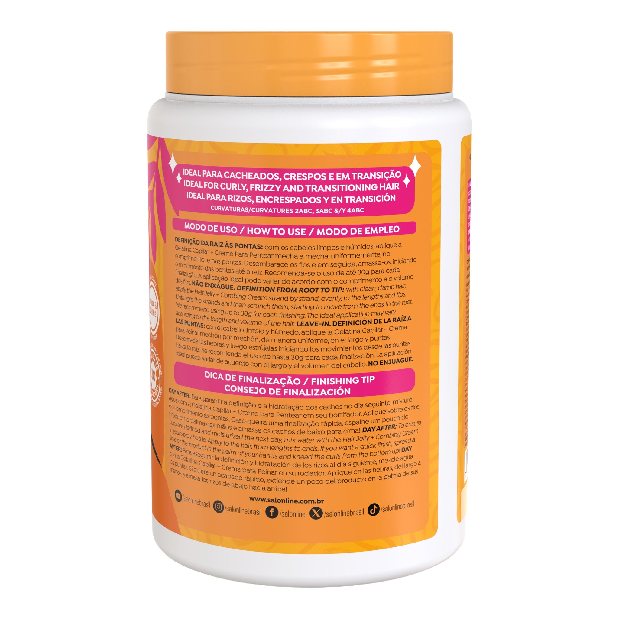 Salon Line Definição Extraordinária Creme Para Pentear 1kg — foto oficial da marca