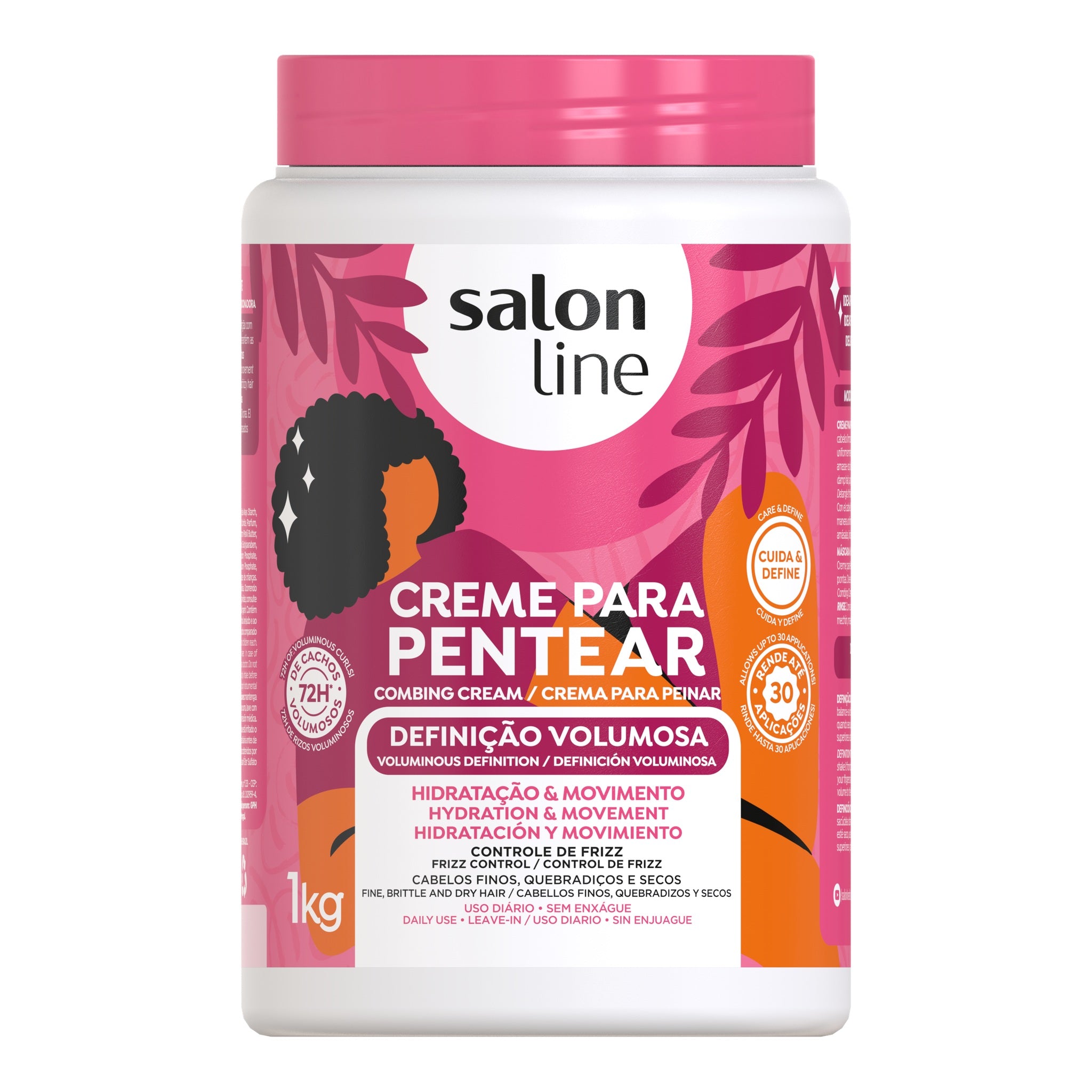 Salon Line Definição Volumosa Creme para Pentear 1kg — foto oficial da marca