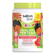 Salon Line kids Cachinhos Definidos Creme Para Pentear 1kg — foto oficial da marca