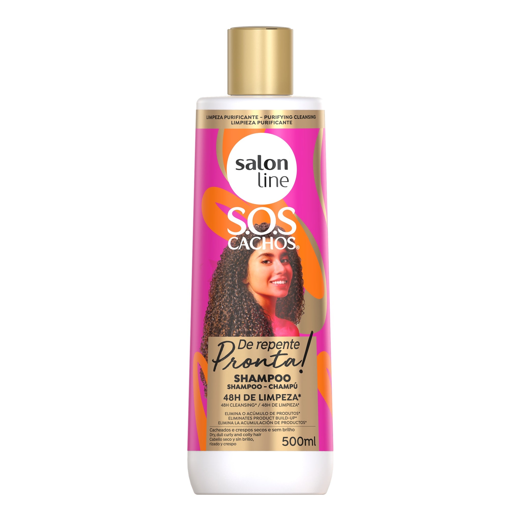 Salon Line S.O.S Cachos de Repente Pronta Shampoo 500ml — foto oficial da marca