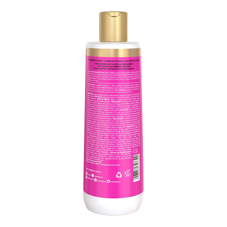 Salon Line S.O.S Cachos de Repente Pronta Shampoo 500ml — foto oficial da marca