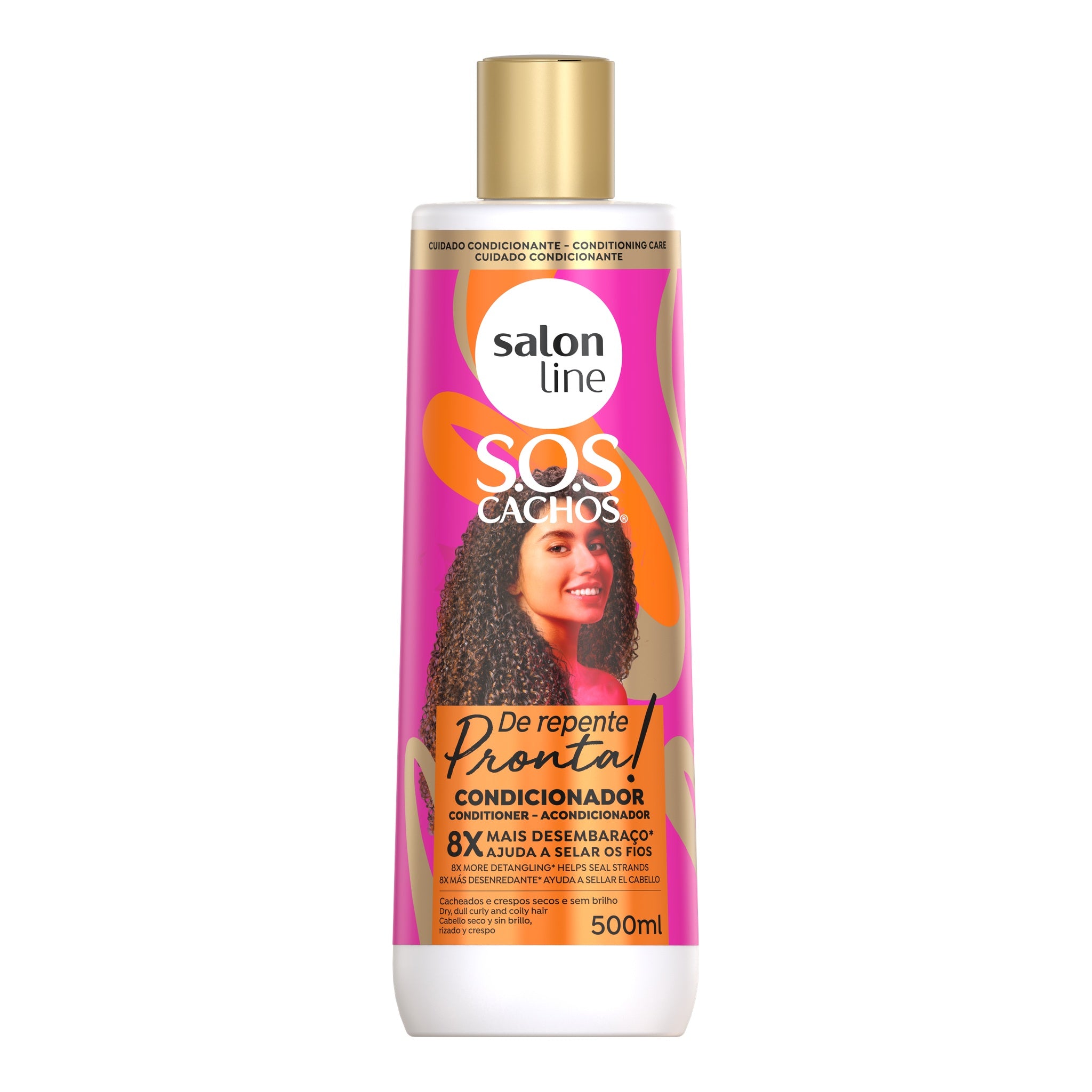 Salon Line S.O.S Cachos de Repente Pronta Condicionador 500ml — foto oficial da marca
