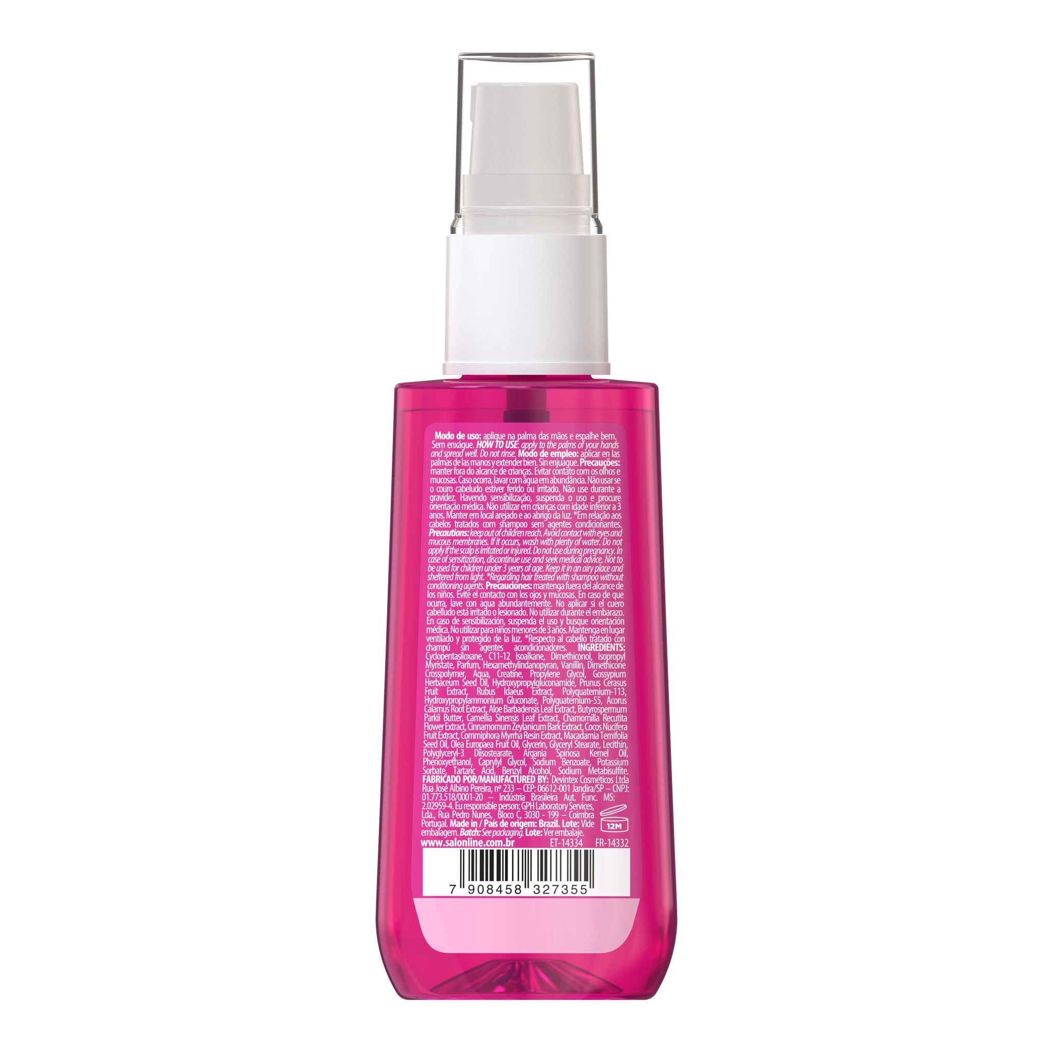 Salon Line S.O.S Cachos de Repente Pronta Óleo 42ml — foto oficial da marca
