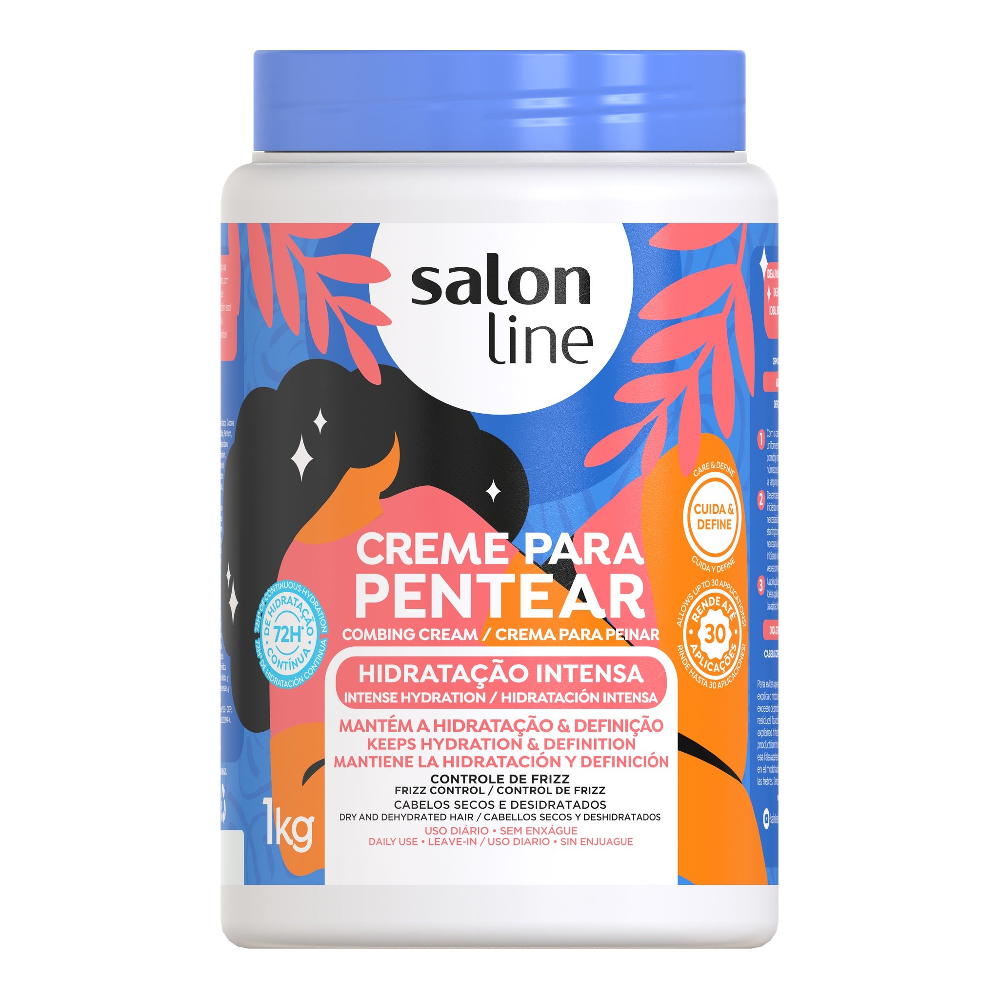 Salon Line Hidratação Intensa Creme Para Pentear 1kg — foto oficial da marca