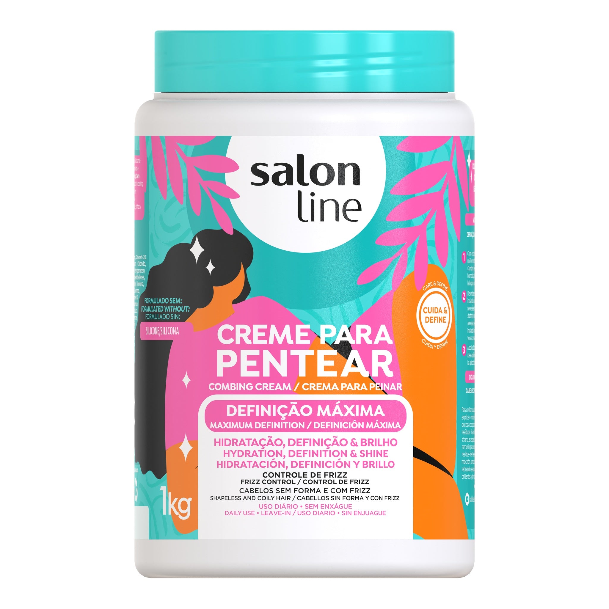 Salon Line Definição Máxima Creme para Pentear 1kg — foto oficial da marca