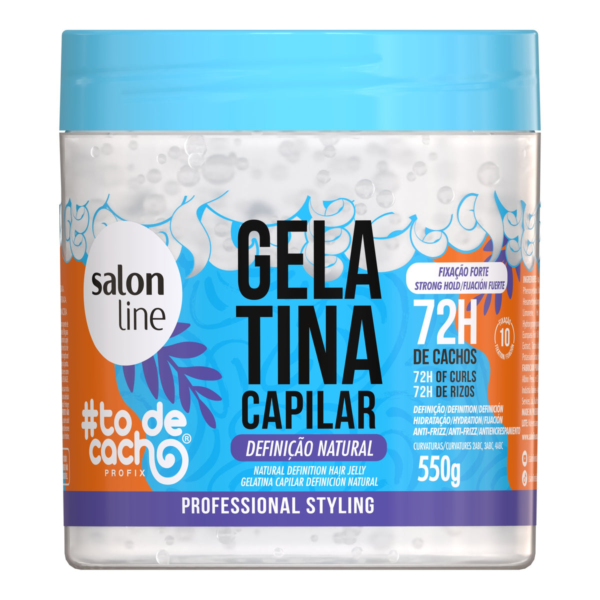 Salon Line Definição Natural TodeCacho Gelatina 550g — foto oficial da marca