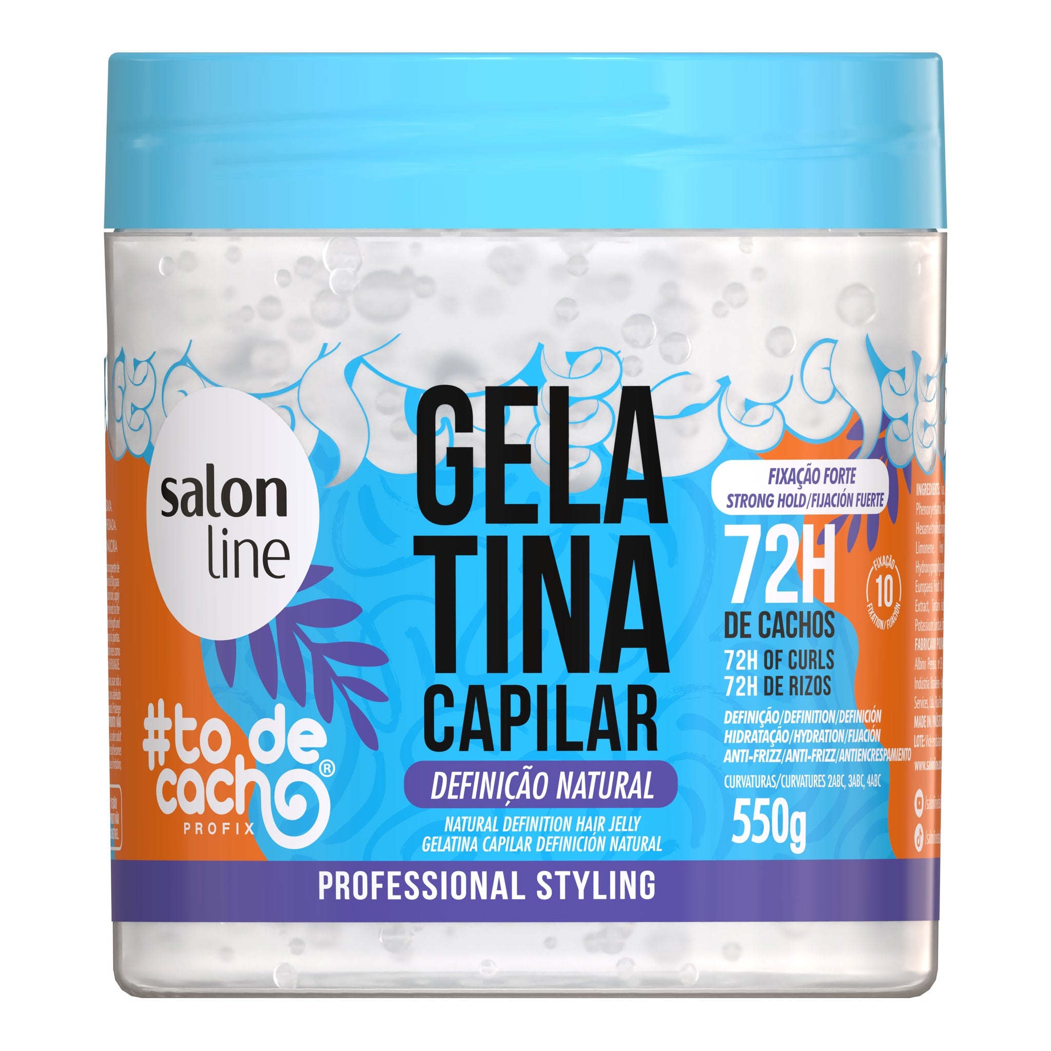 Salon Line Definição Natural TodeCacho Gelatina 550g — foto oficial da marca
