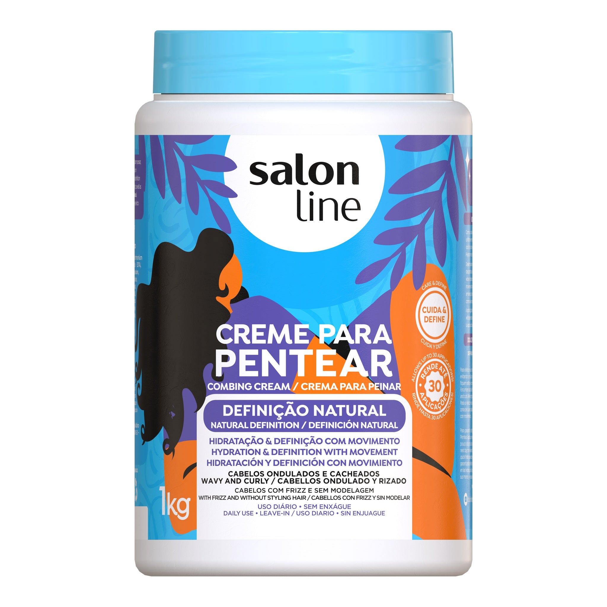 Salon Line Definição Natural Creme de Pentear 1kg — foto oficial da marca