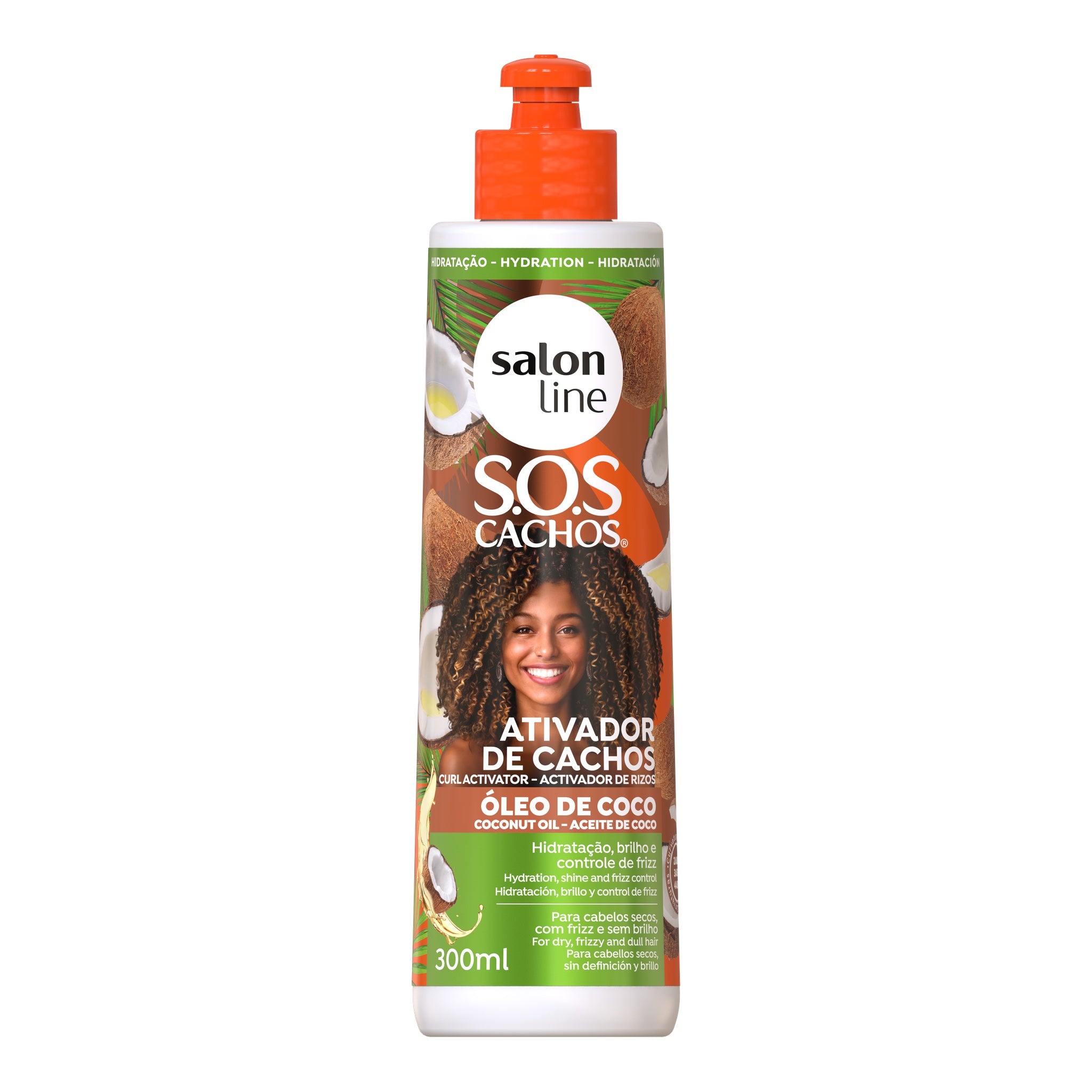 Salon Line SOS Cachos Coco Ativador de Cachos 300ml — foto oficial da marca