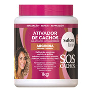 Salon Line SOS Cachos Arginina  Ativador de Cachos 1kg — foto oficial da marca
