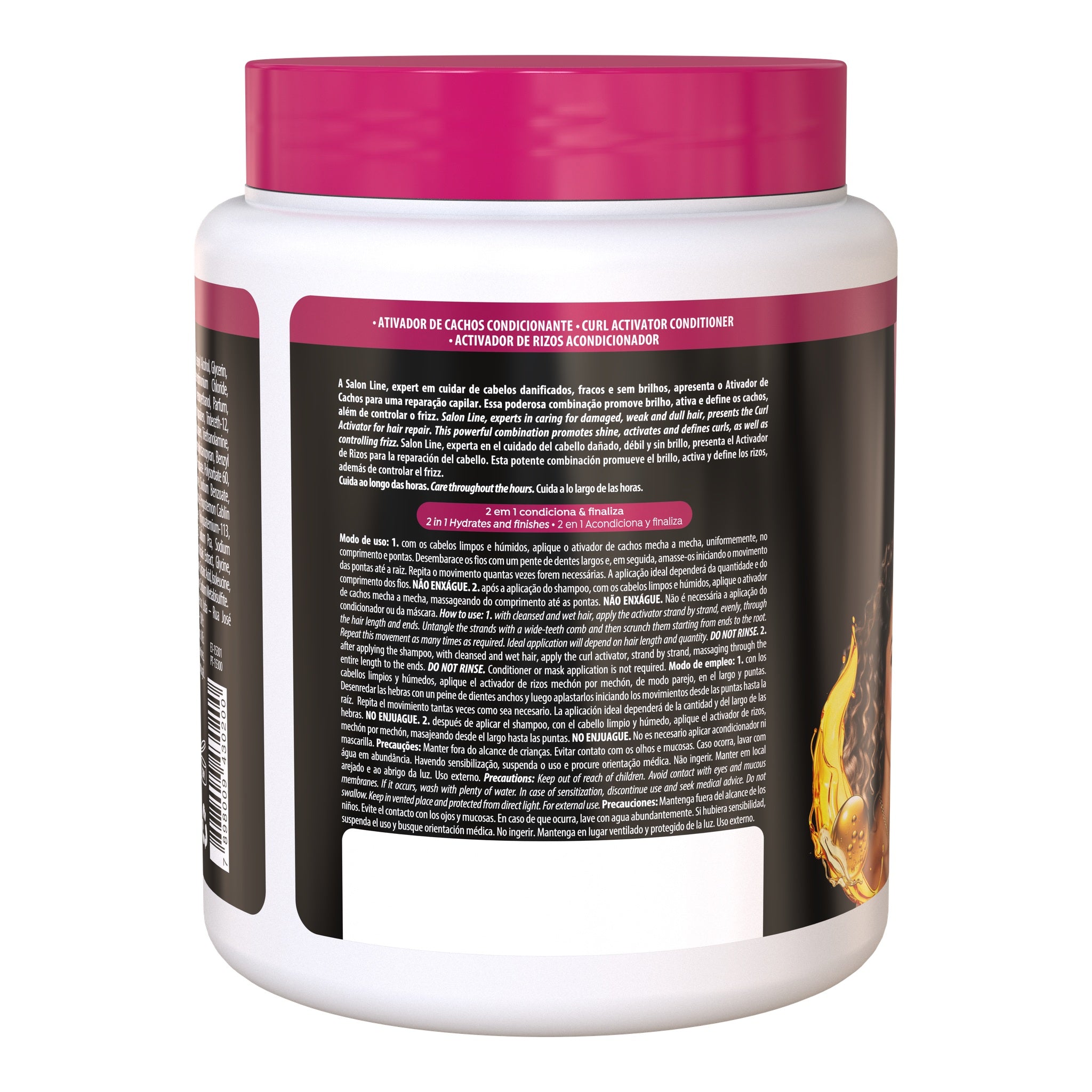Salon Line SOS Cachos Arginina  Ativador de Cachos 1kg — foto oficial da marca