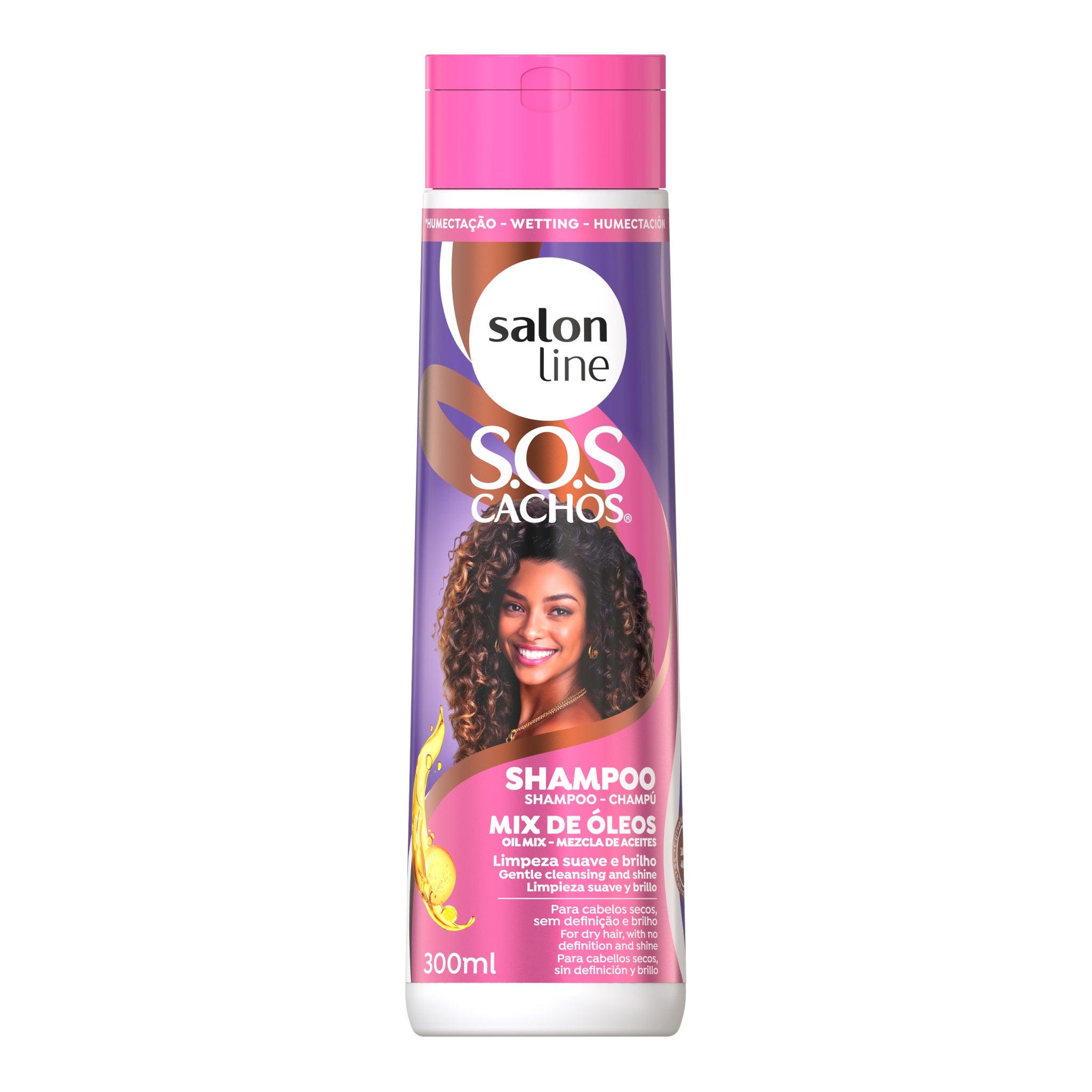 Salon Line SOS Cachos Mix de Óleos Shampoo 300ml — foto oficial da marca