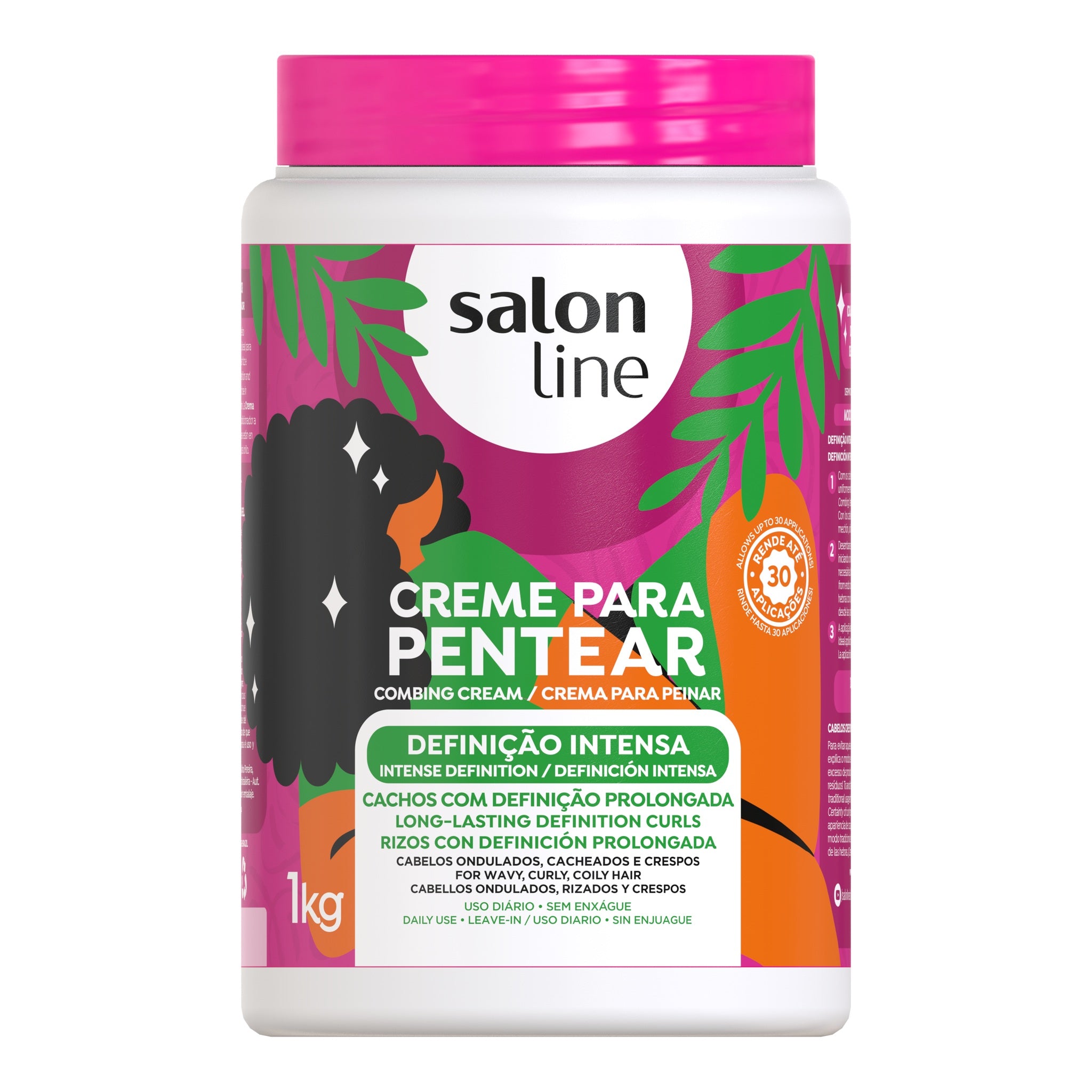 Salon Line Definição Intensa Creme Para Pentear 1kg — foto oficial da marca