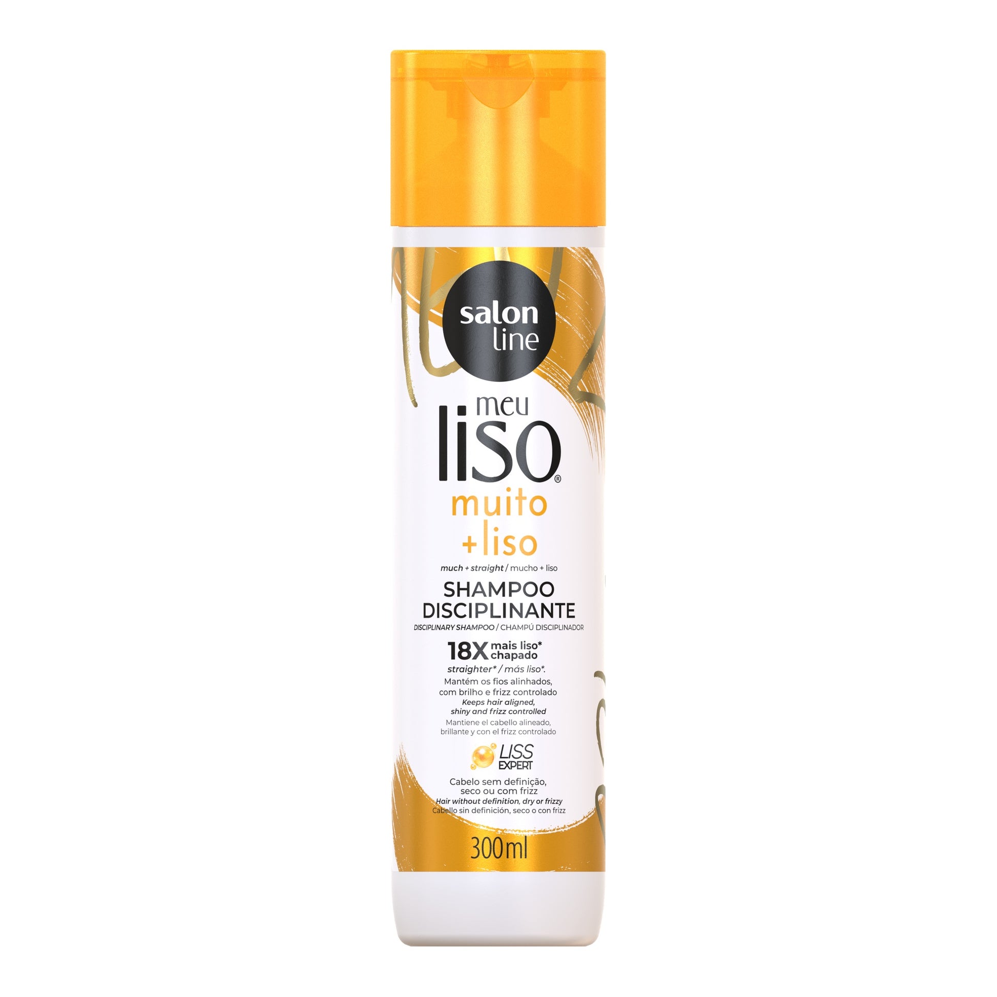 Salon Line Meu Liso Muito+Liso Shampoo 300ml — foto oficial da marca