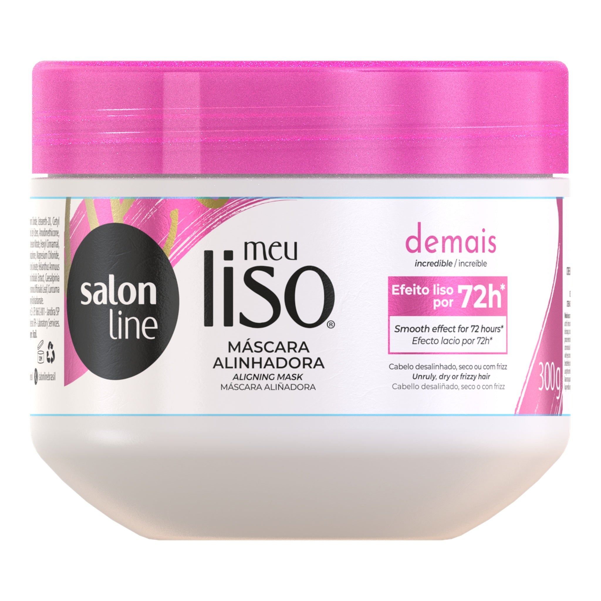 Salon Line Meu Liso Demais Máscara 300ml — foto oficial da marca