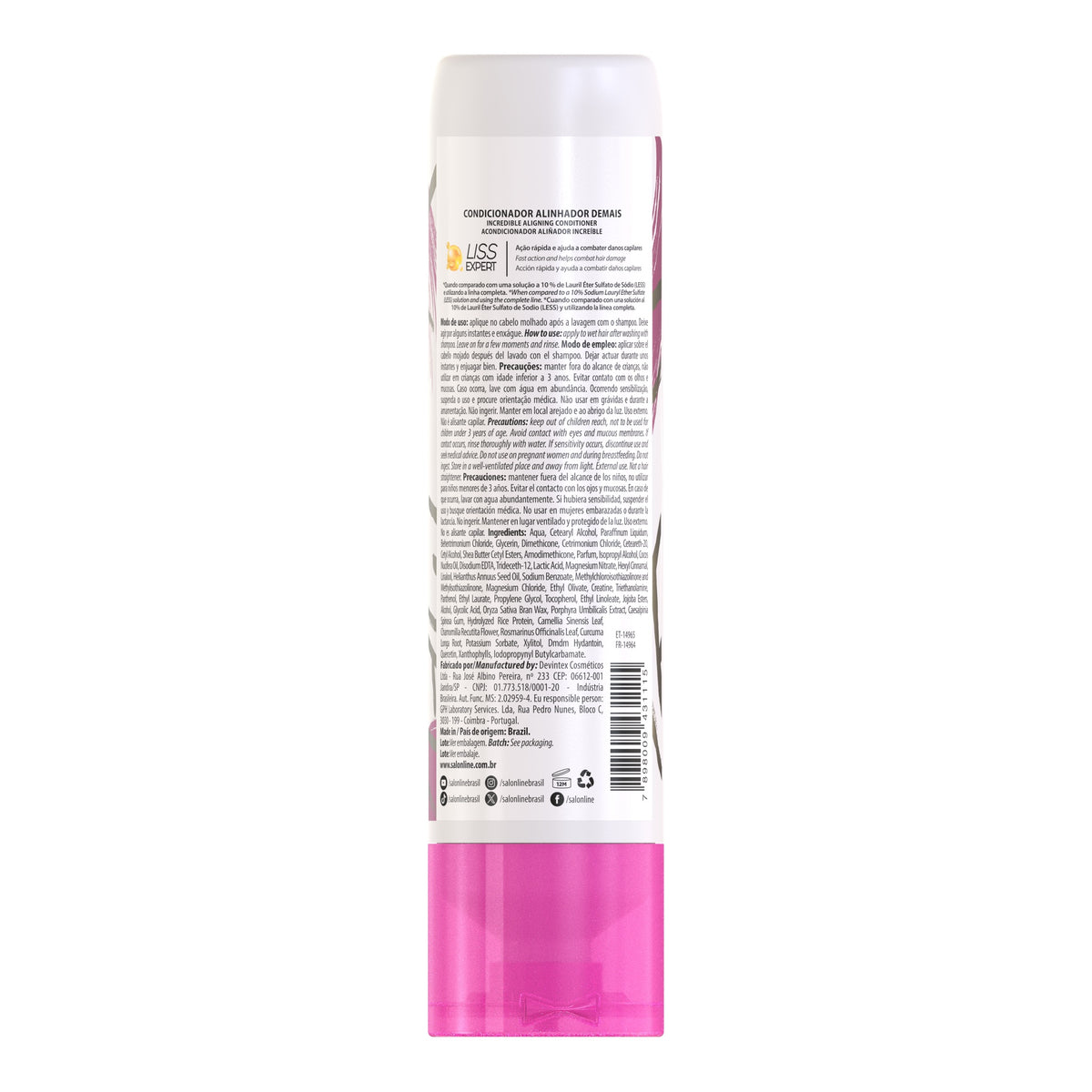Salon Line Meu Liso Demais Condicionador 300ml — foto oficial da marca