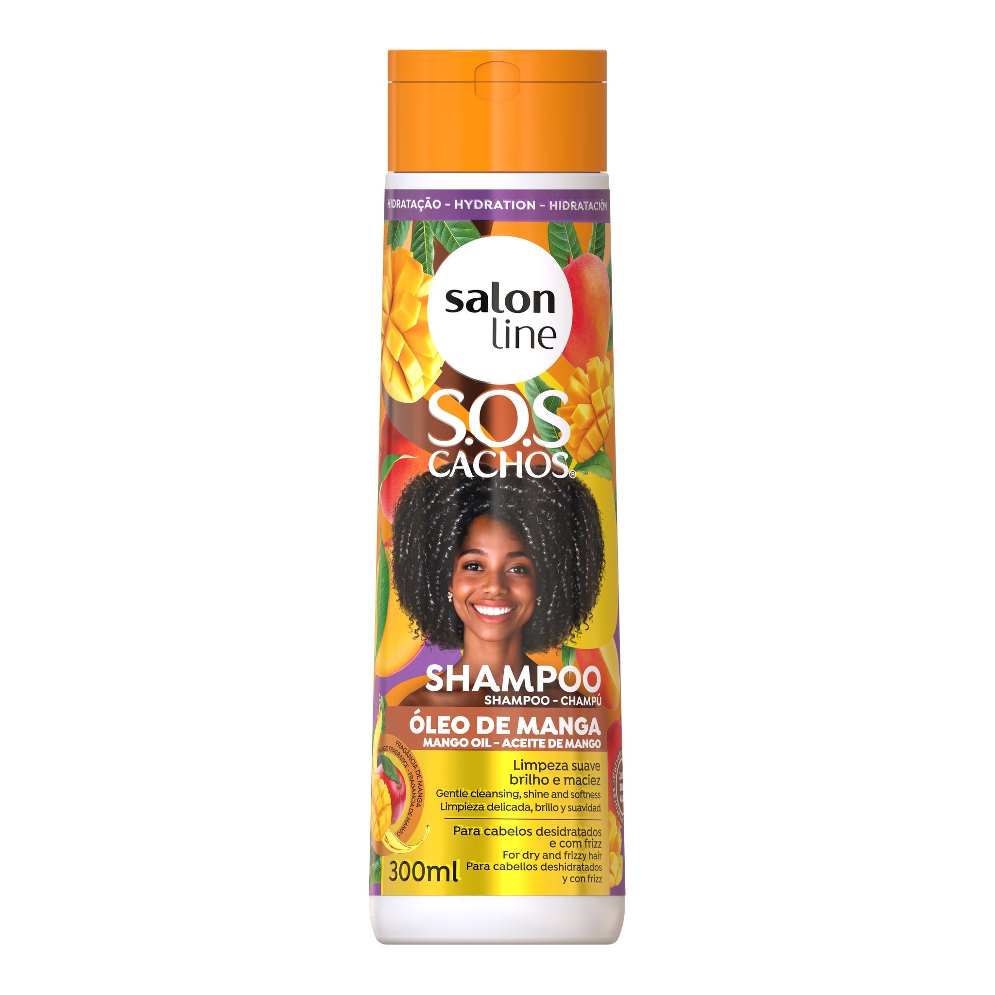 Salon Line SOS Cachos Óleo de Manga Shampoo 300ml — foto oficial da marca