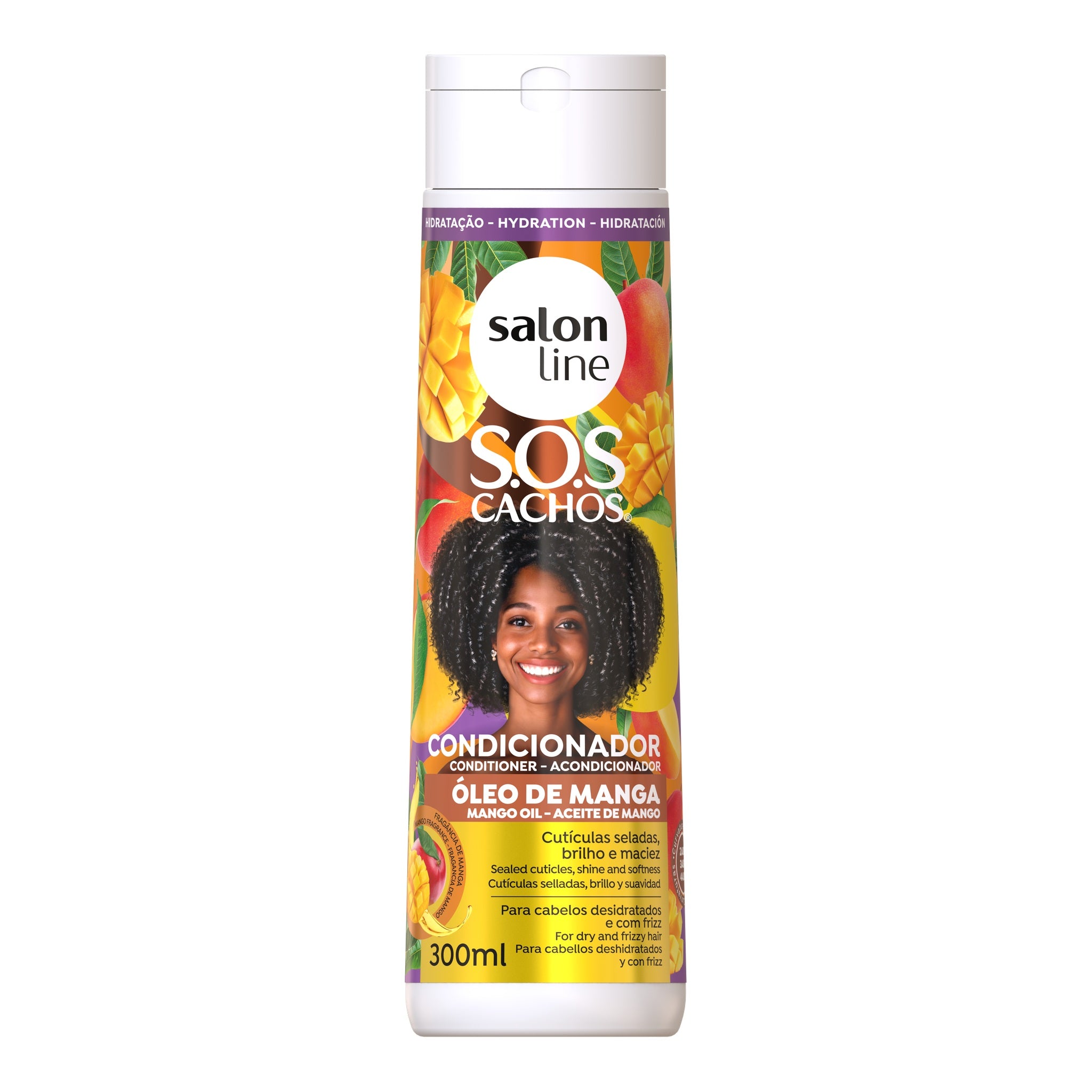 Salon Line SOS Cachos Óleo de Manga Condicionador 300ml — foto oficial da marca