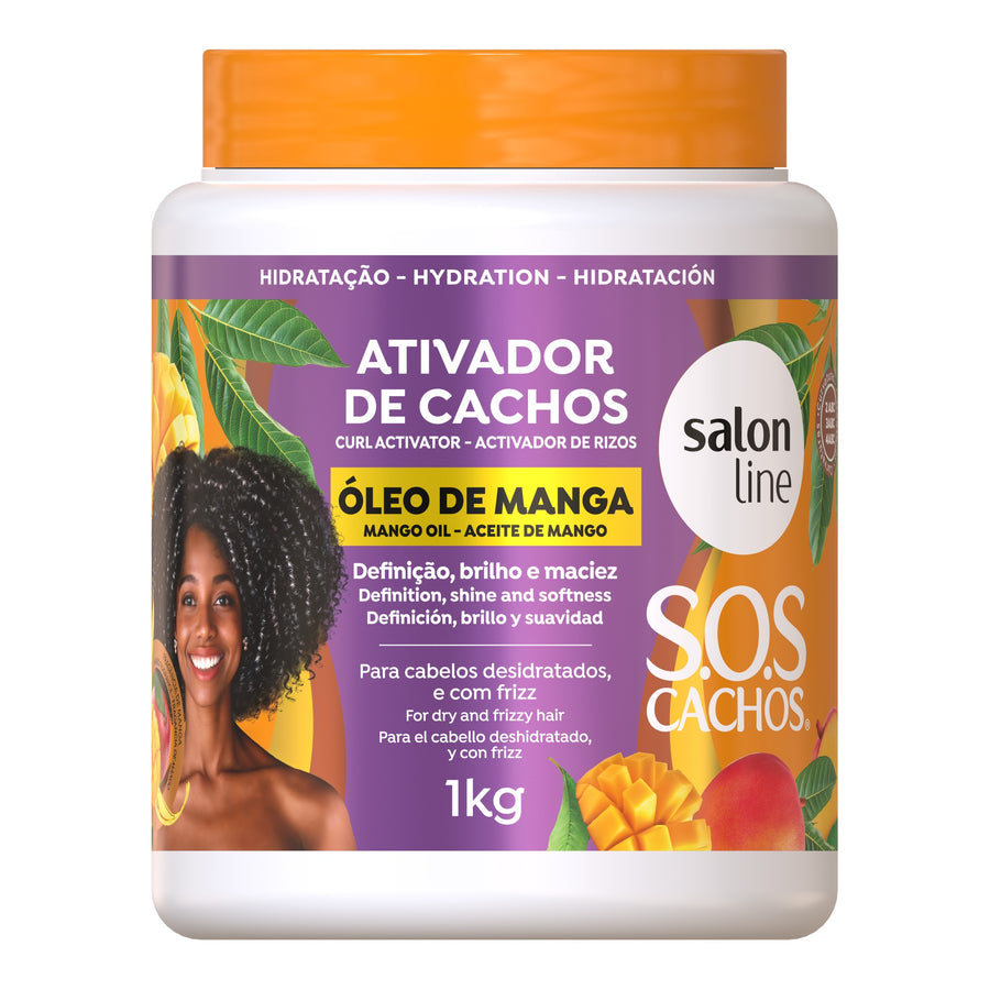 Salon Line SOS Cachos Óleo de Manga Ativador de Cachos 1kg — foto oficial da marca