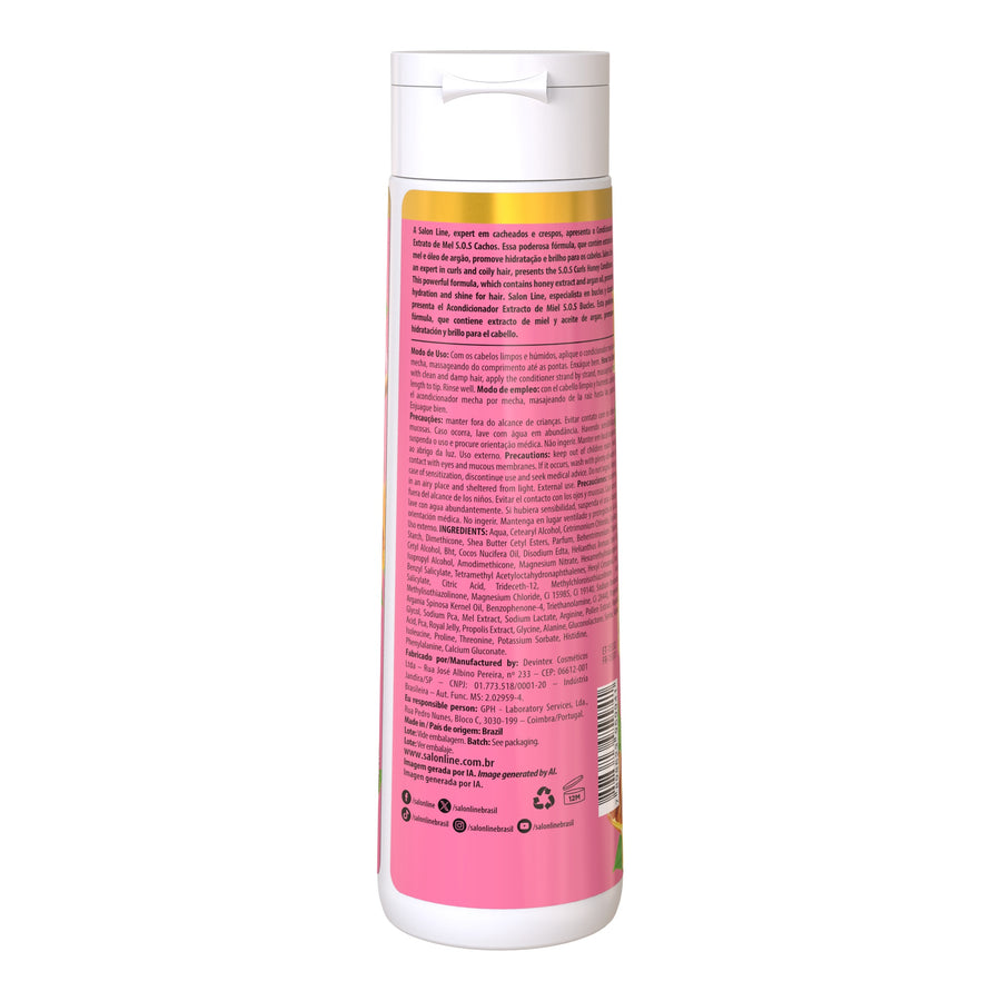 Salon Line SOS Cachos Mel Condicionador 300ml — foto oficial da marca