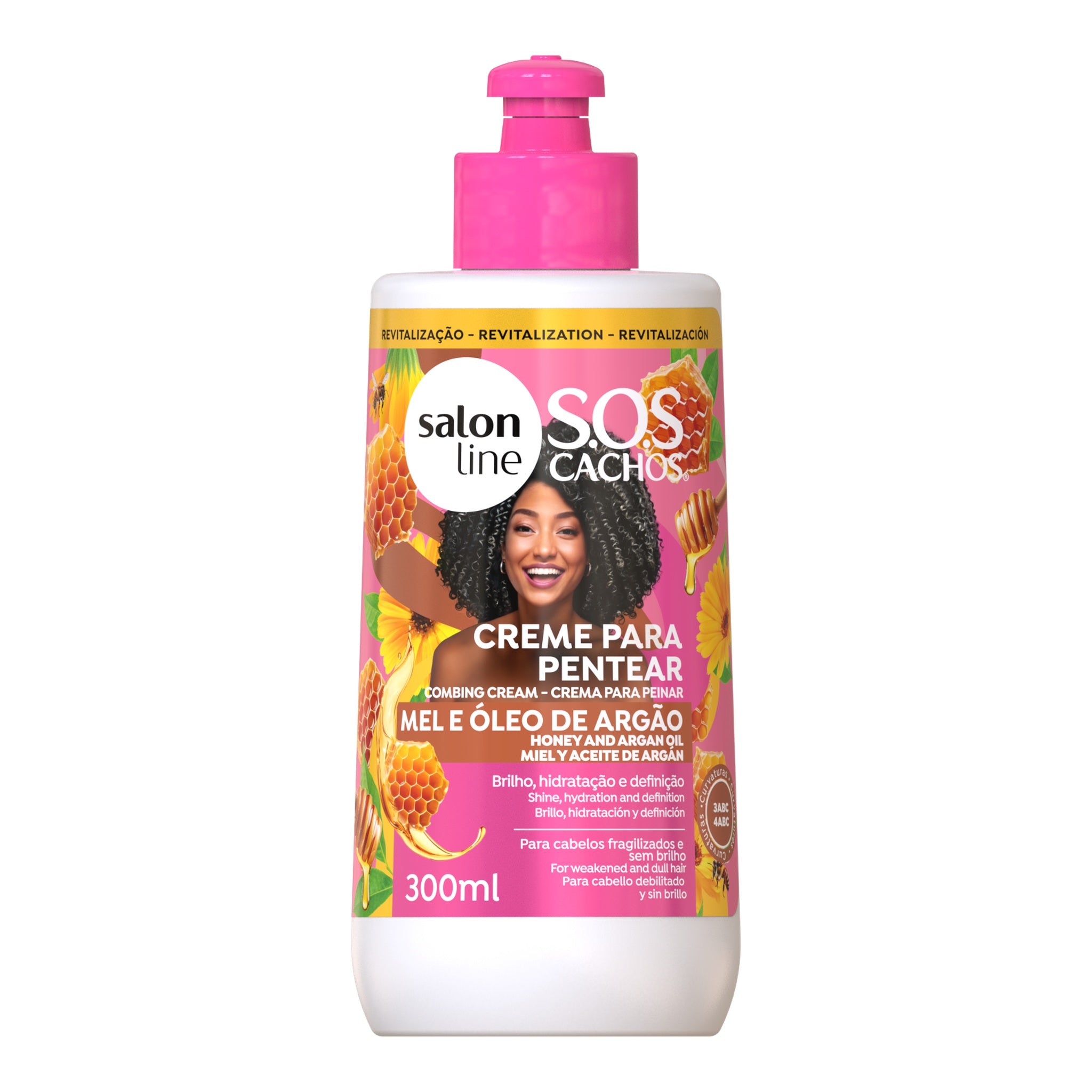 Salon Line SOS Cachos Mel Creme de Pentear 300ml — foto oficial da marca