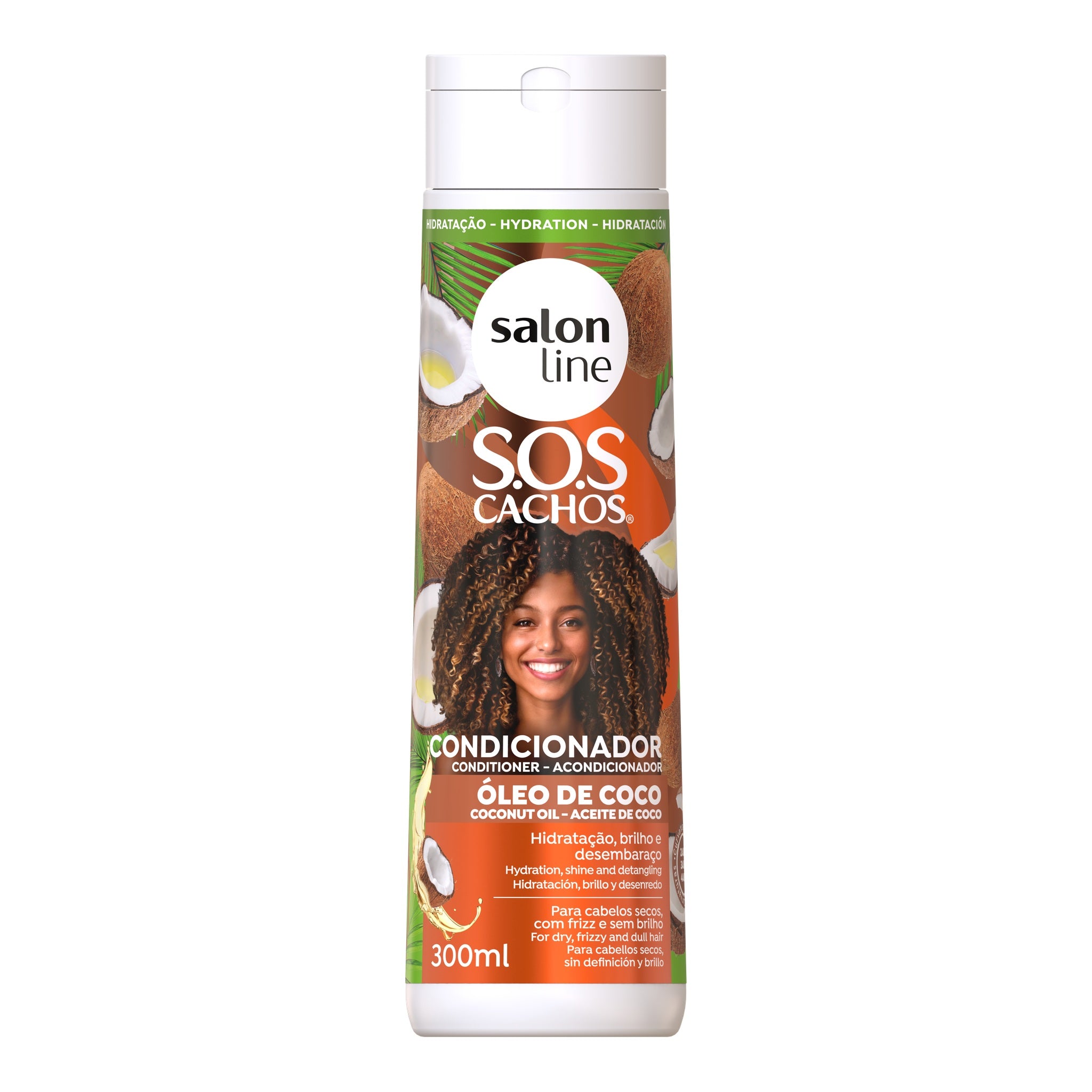 Salon Line SOS Cachos Coco Condicionador 300ml — foto oficial da marca