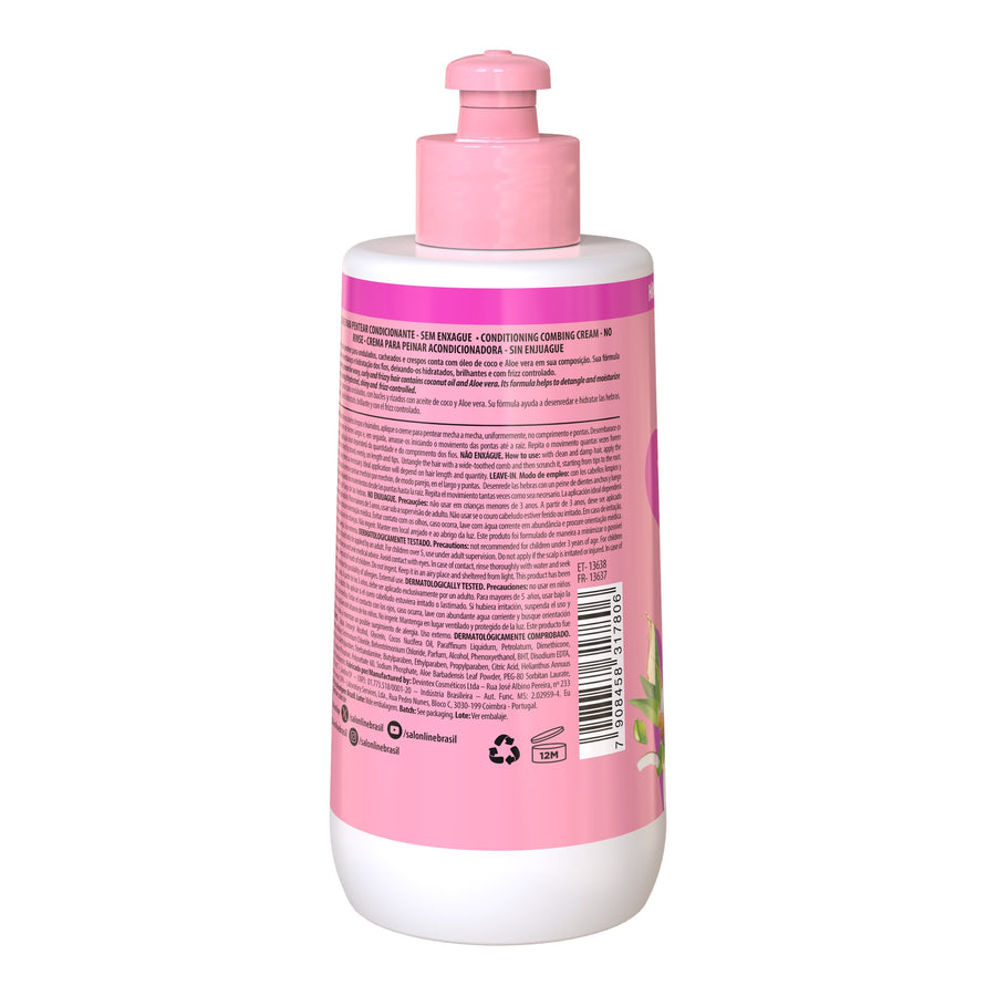 Salon Line Kids Creme Para Pentear 300ml — foto oficial da marca