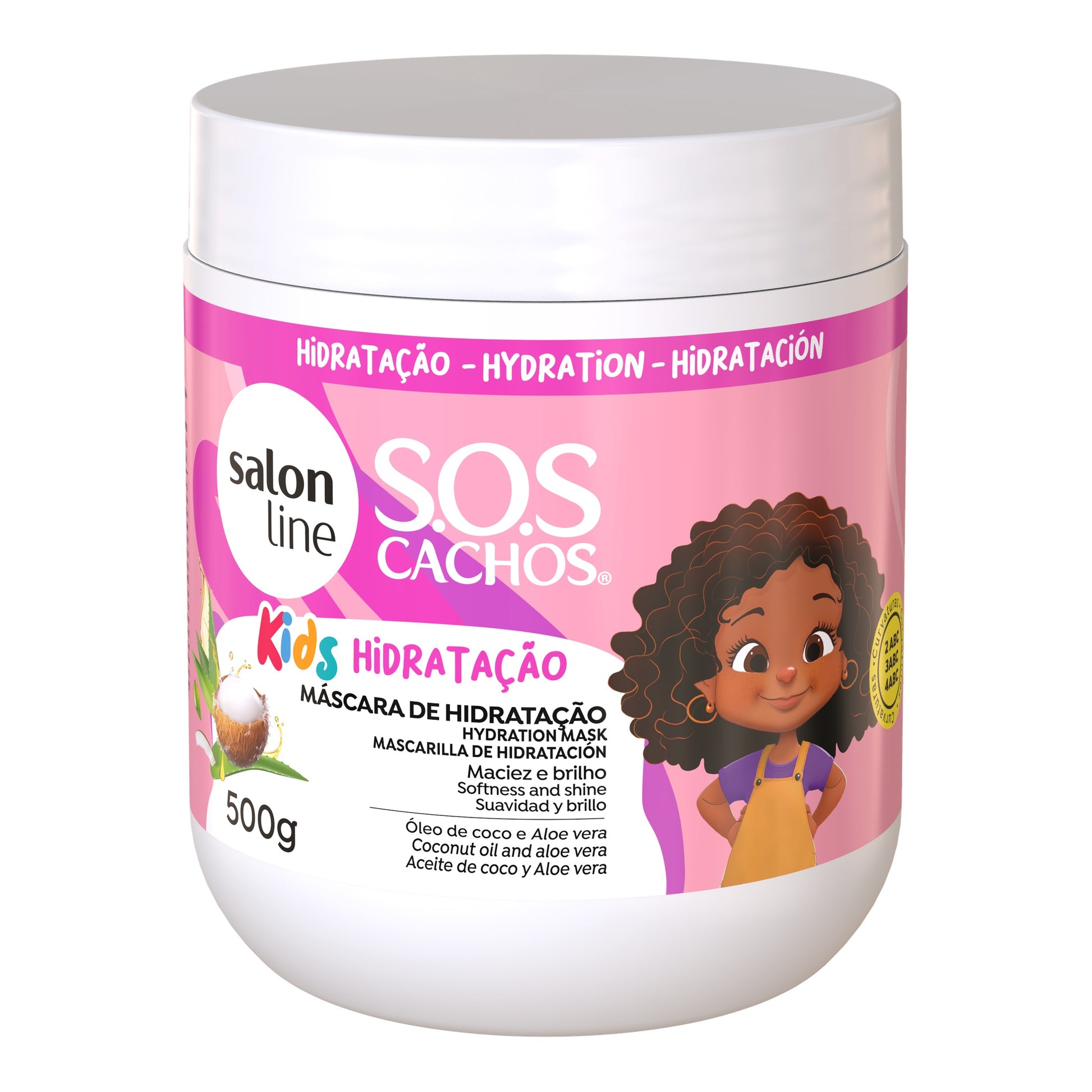 Salon Line Kids Máscara 500ml — foto oficial da marca