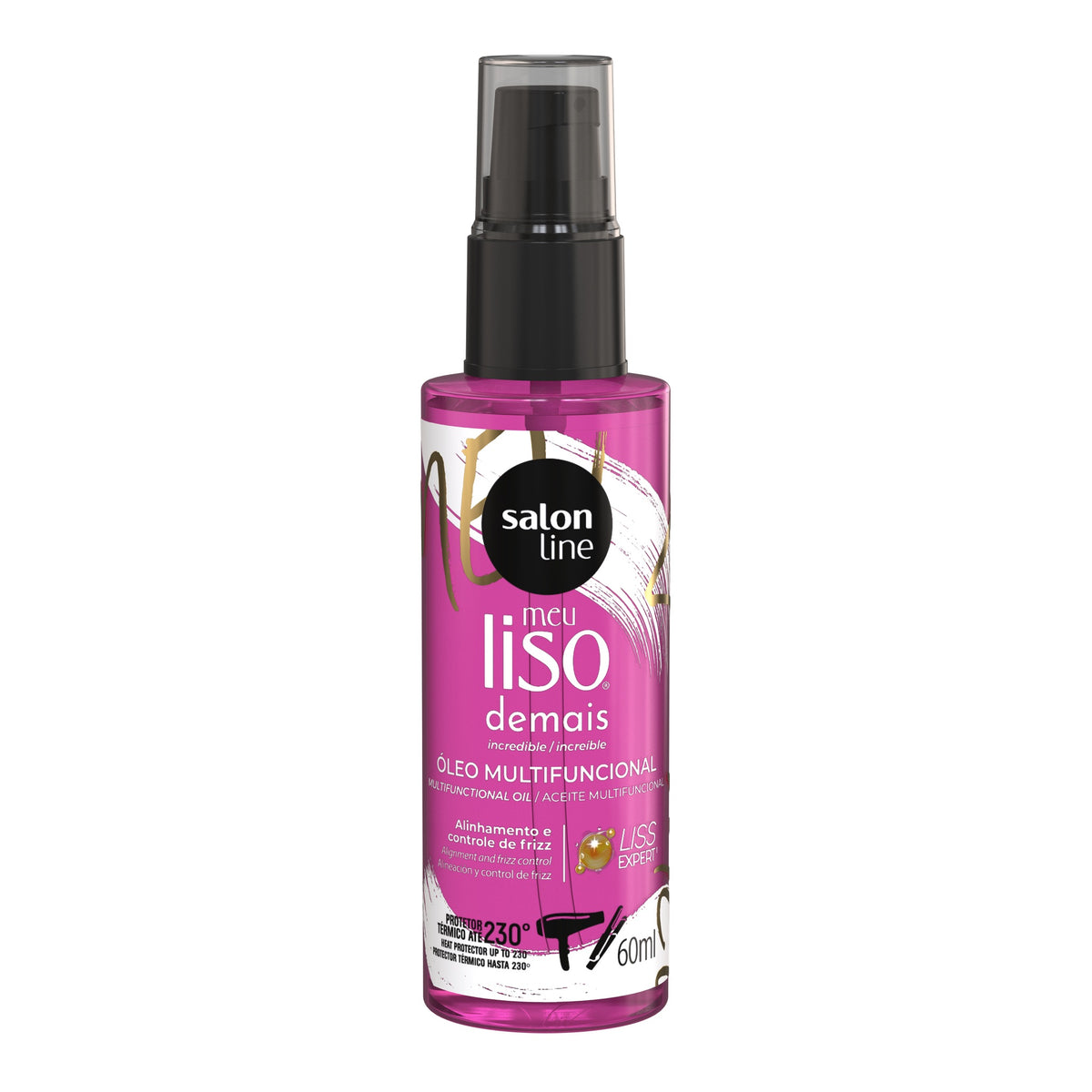 Salon Line Óleo Multifuncional Meu Liso Demais 60ml — foto oficial da marca