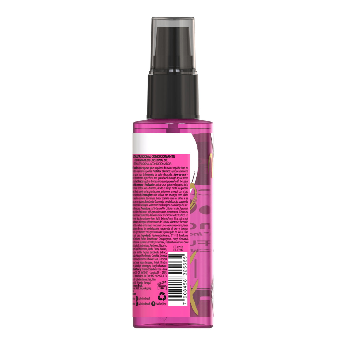 Salon Line Óleo Multifuncional Meu Liso Demais 60ml — foto oficial da marca