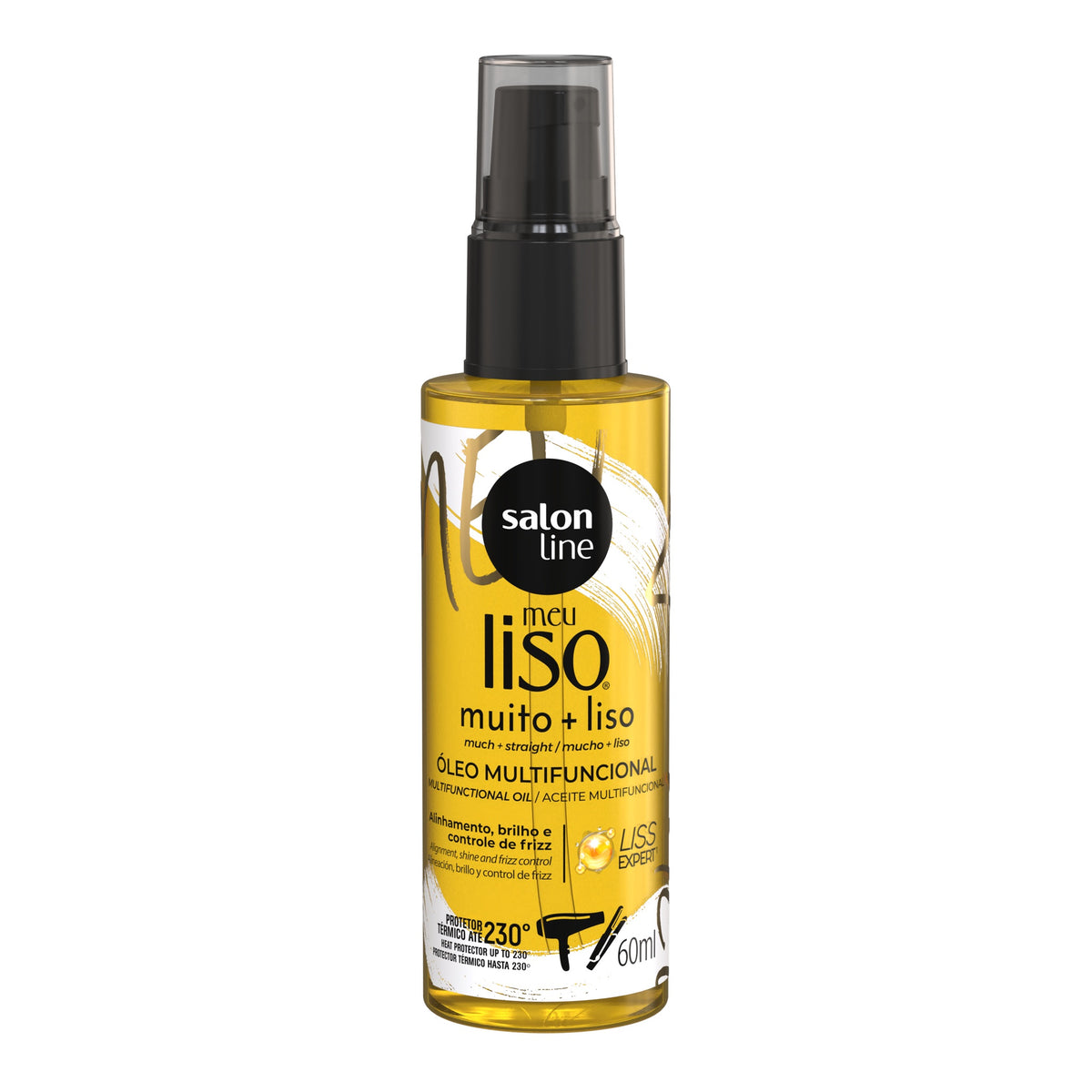 Salon Line Óleo Multifuncional Meu Liso Muito + Liso 60ml — foto oficial da marca