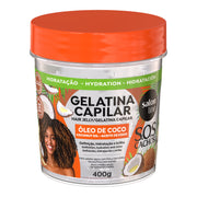 Salon Line SOS Cachos Gelatina Óleo De Coco 400g — foto oficial da marca