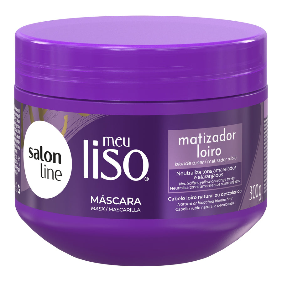 Salon Line  Meu Liso Máscara Matizadora 300g — foto oficial da marca