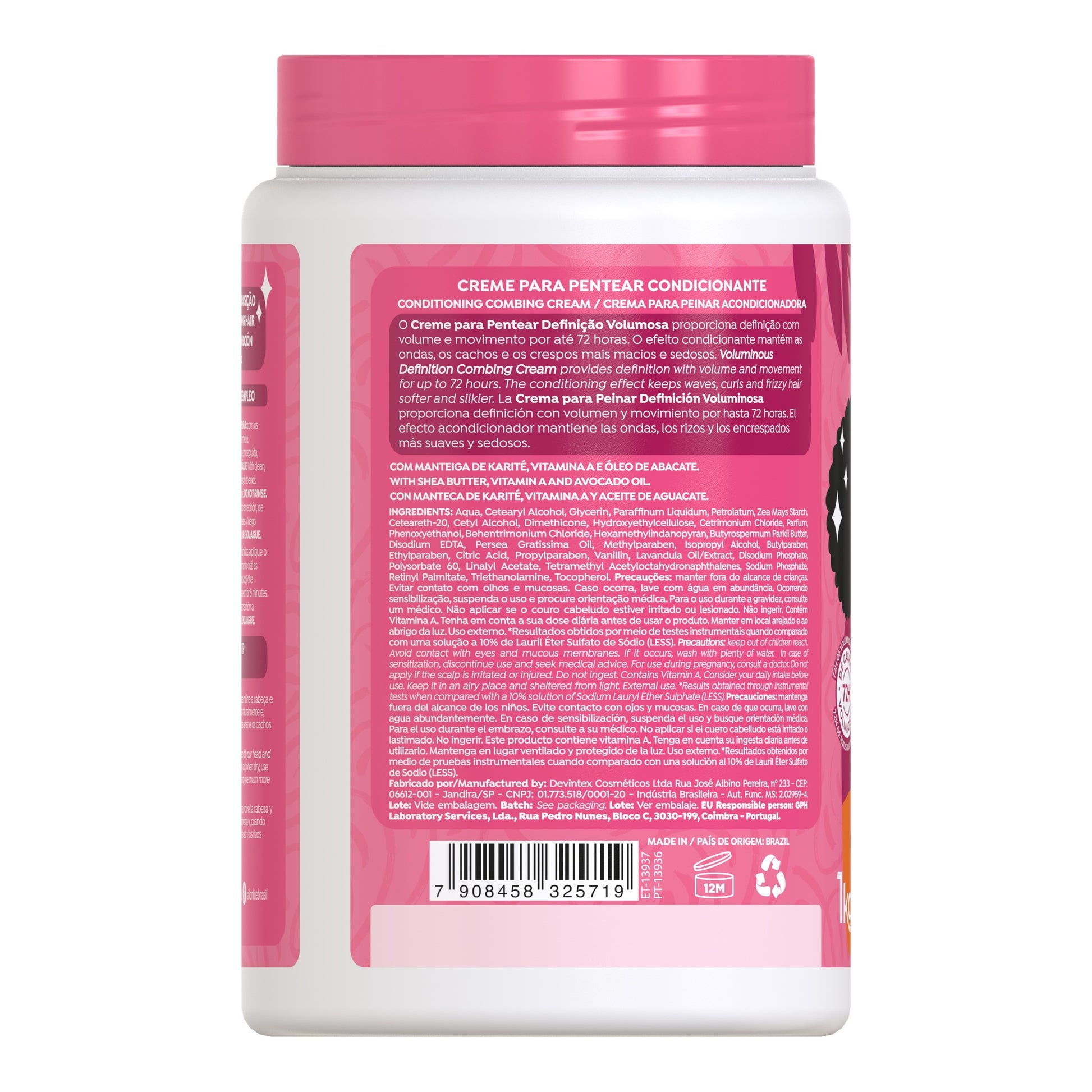 Salon Line Definição Volumosa Creme para Pentear 1kg — foto oficial da marca