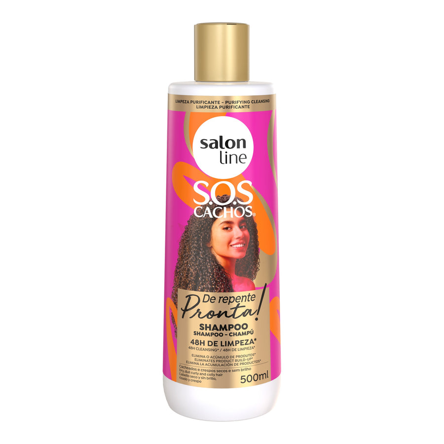 Salon Line S.O.S Cachos de Repente Pronta Shampoo 500ml — foto oficial da marca
