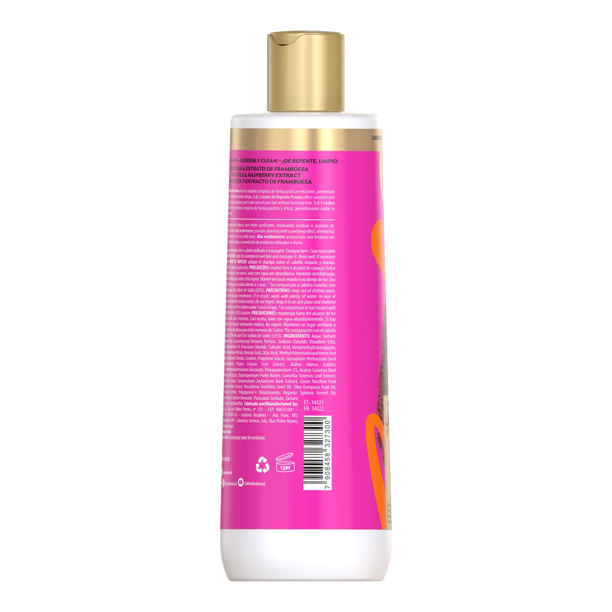 Salon Line S.O.S Cachos de Repente Pronta Shampoo 500ml — foto oficial da marca
