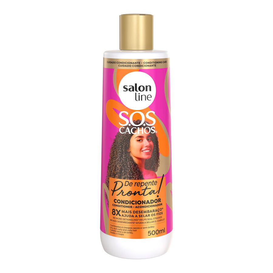 Salon Line S.O.S Cachos de Repente Pronta Condicionador 500ml — foto oficial da marca