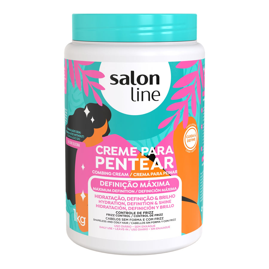 Salon Line Definição Máxima Creme para Pentear 1kg — foto oficial da marca