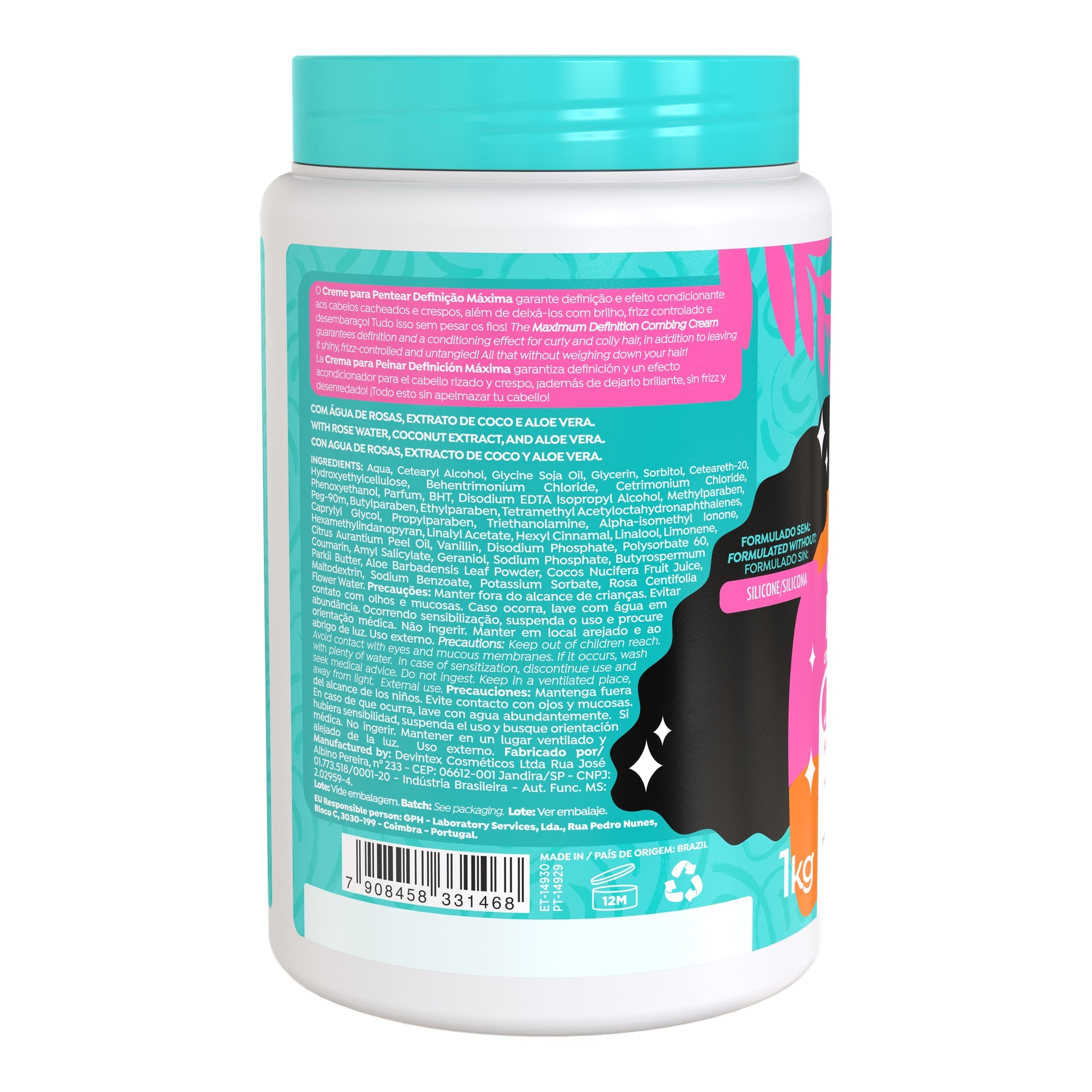 Salon Line Definição Máxima Creme para Pentear 1kg — foto oficial da marca