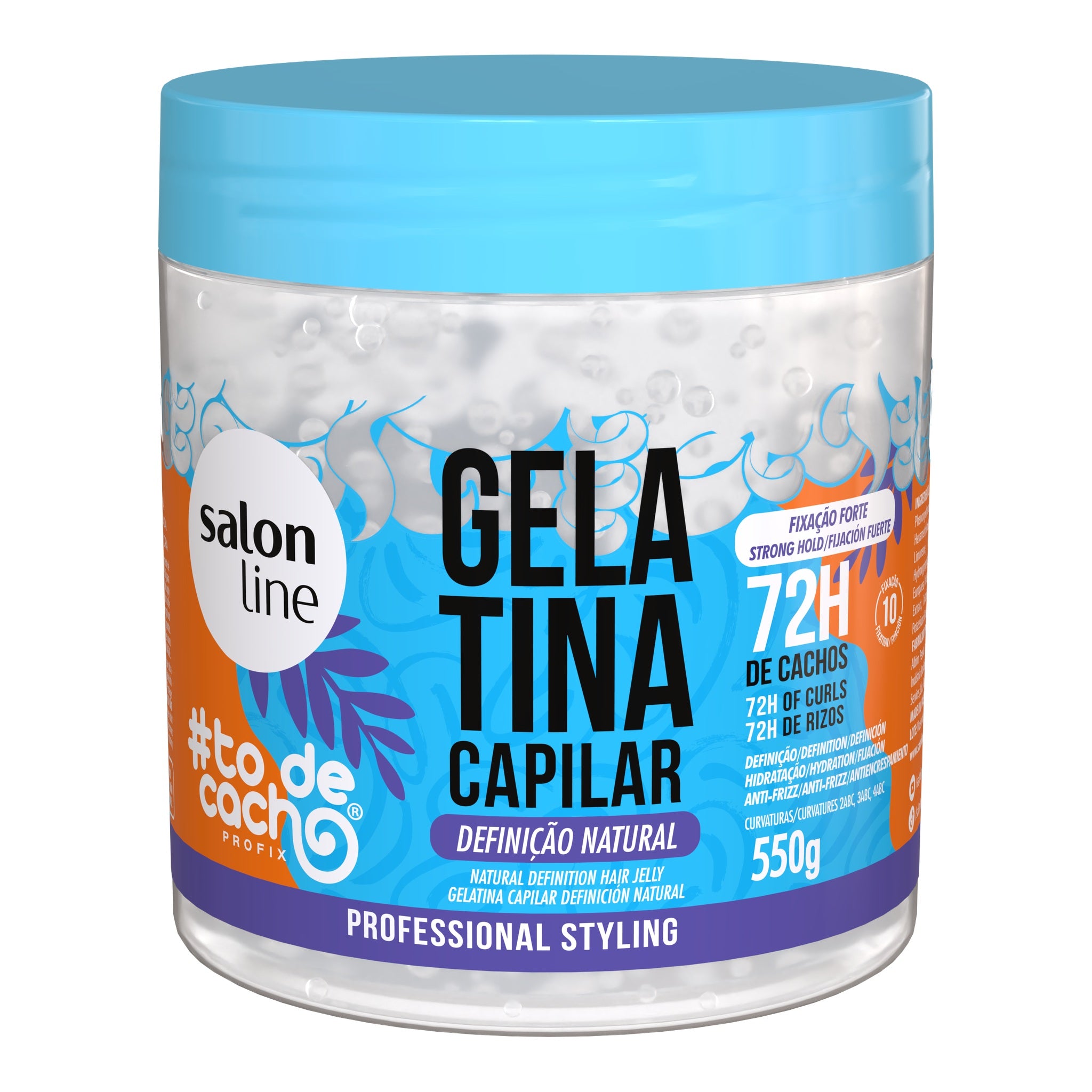 Salon Line Definição Natural TodeCacho Gelatina 550g — foto oficial da marca