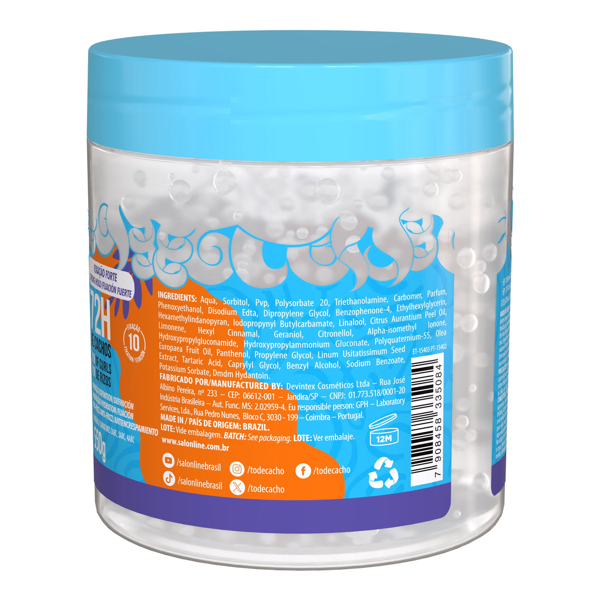 Salon Line Definição Natural TodeCacho Gelatina 550g — foto oficial da marca