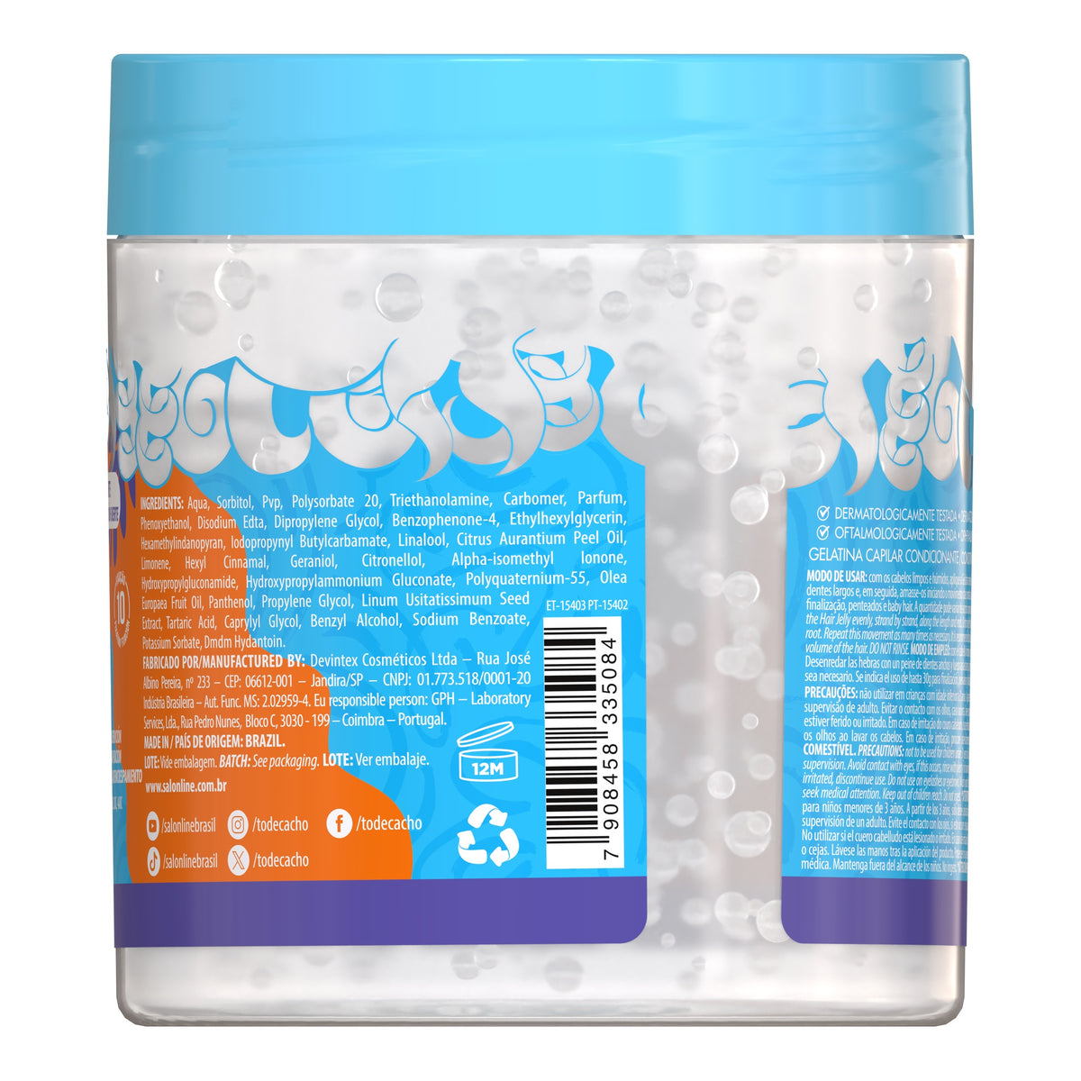 Salon Line Definição Natural TodeCacho Gelatina 550g — foto oficial da marca
