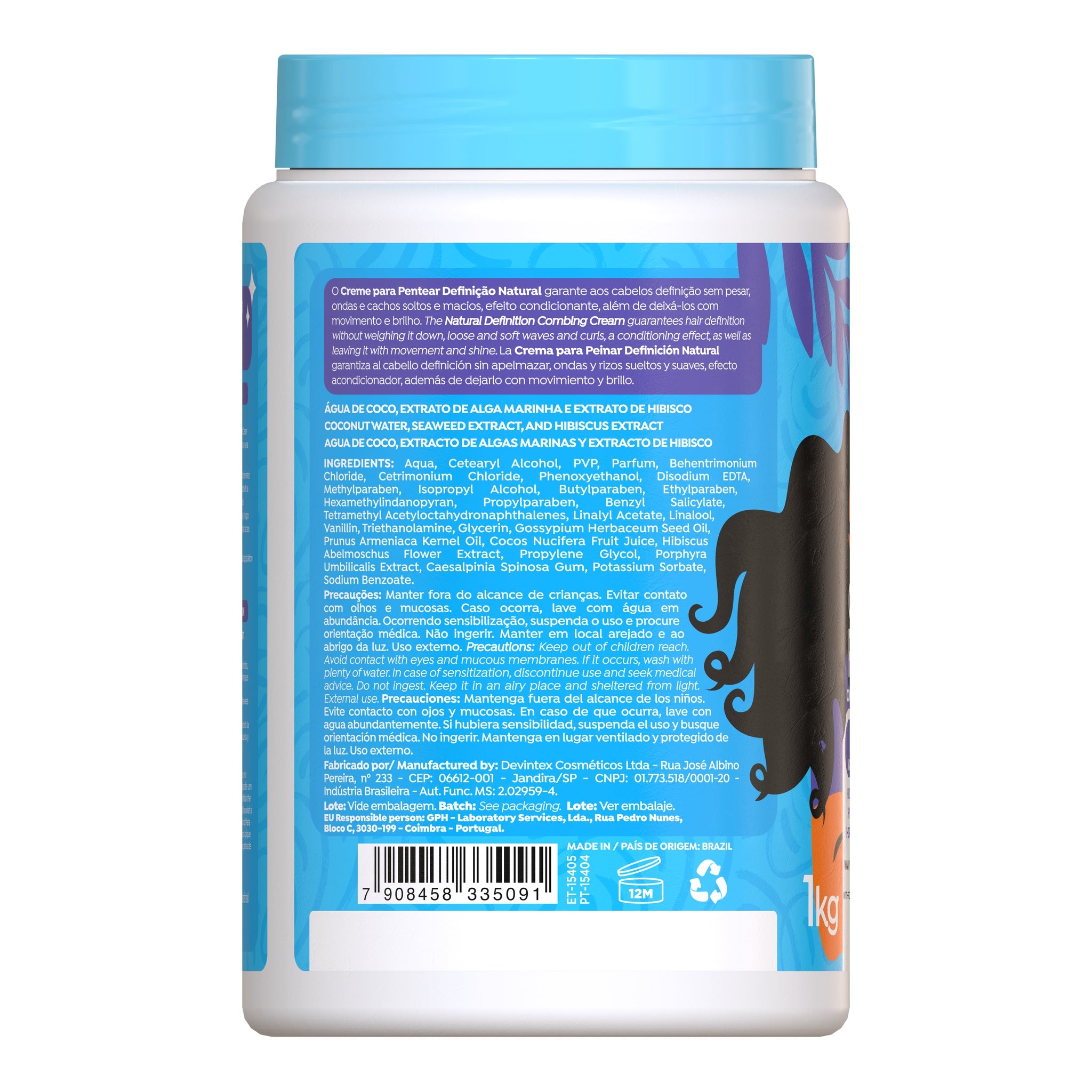 Salon Line Definição Natural Creme de Pentear 1kg — foto oficial da marca