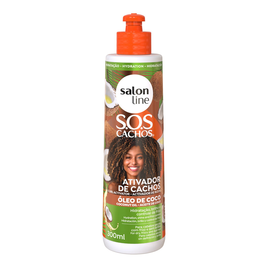 Salon Line SOS Cachos Coco Ativador de Cachos 300ml — foto oficial da marca