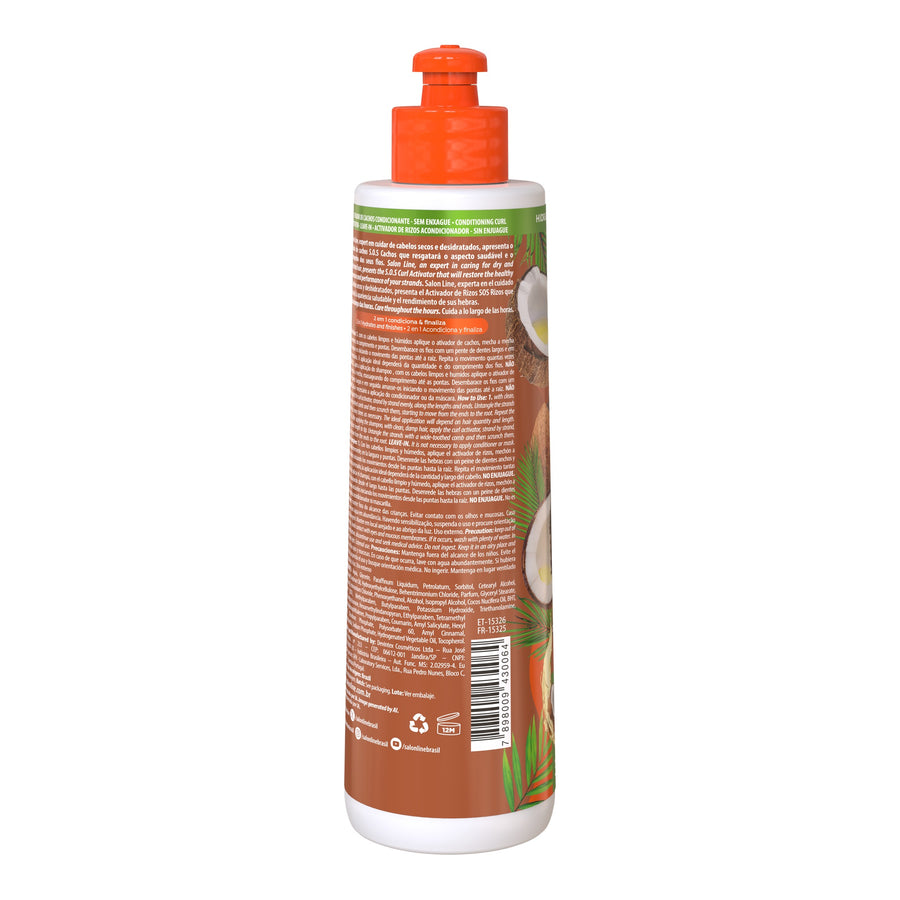 Salon Line SOS Cachos Coco Ativador de Cachos 300ml — foto oficial da marca