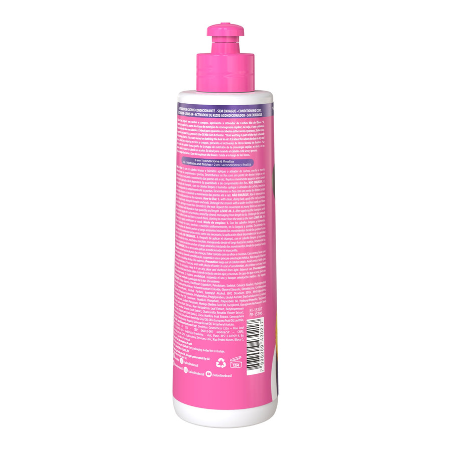 Salon Line SOS Cachos Mix de Óleos Ativador de Cachos 300ml — foto oficial da marca