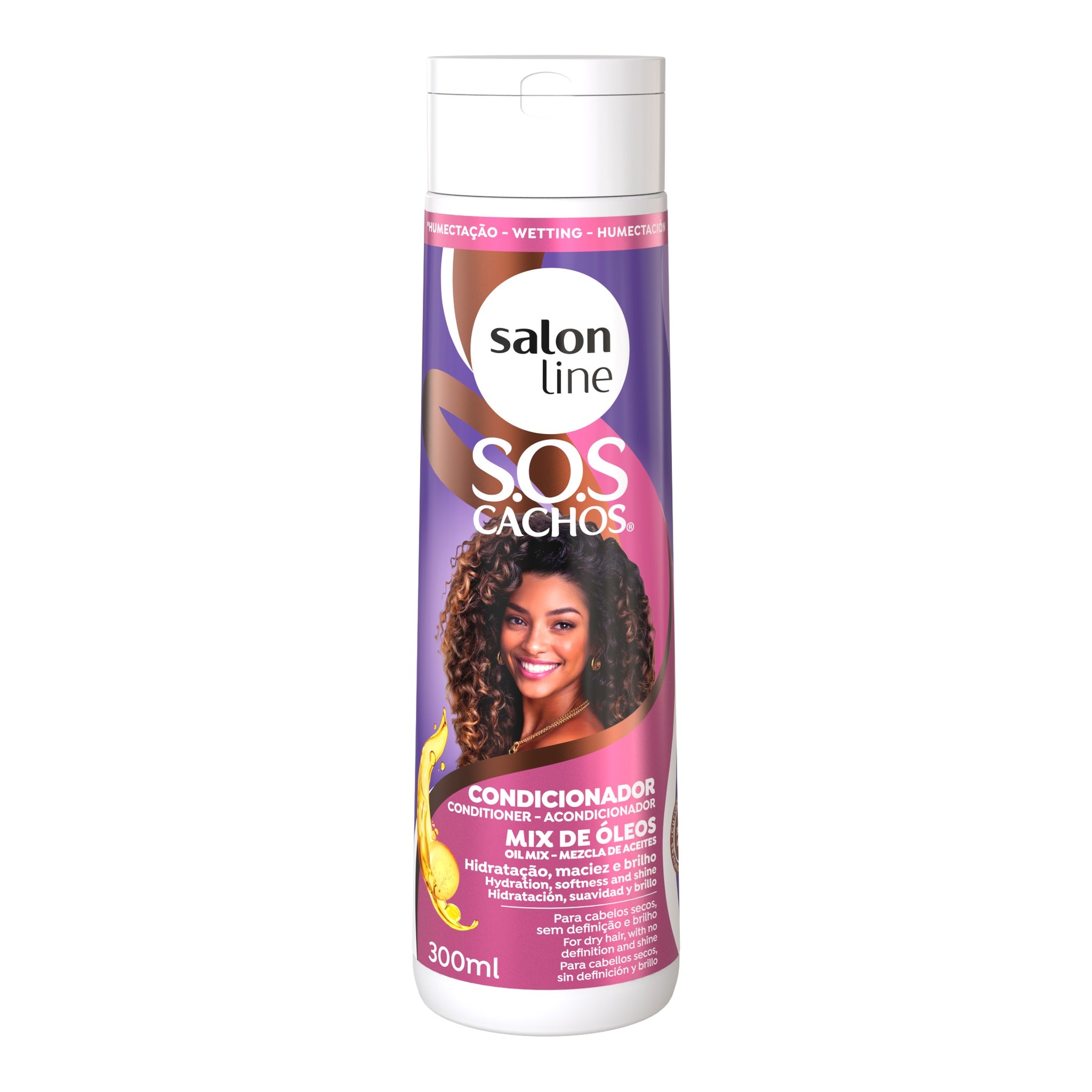 Salon Line SOS Cachos Mix de Óleos Condicionador 300ml — foto oficial da marca