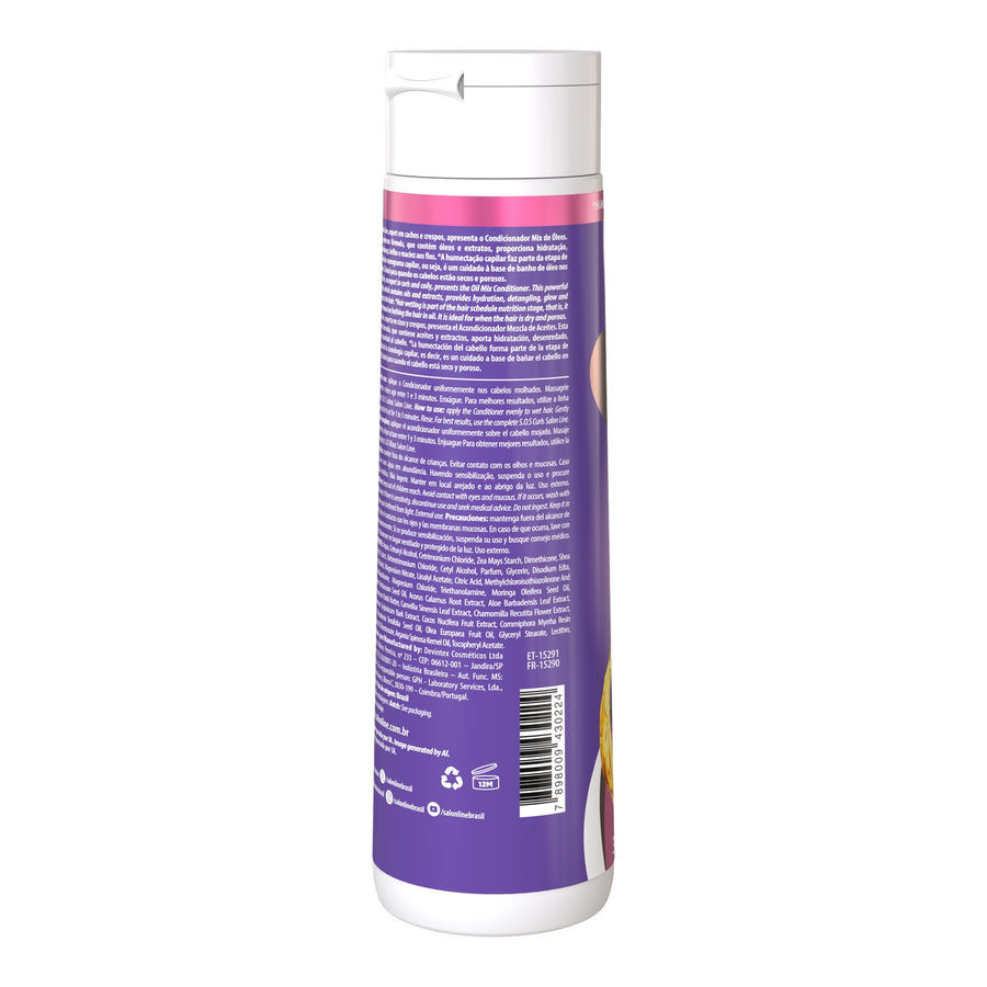 Salon Line SOS Cachos Mix de Óleos Condicionador 300ml — foto oficial da marca