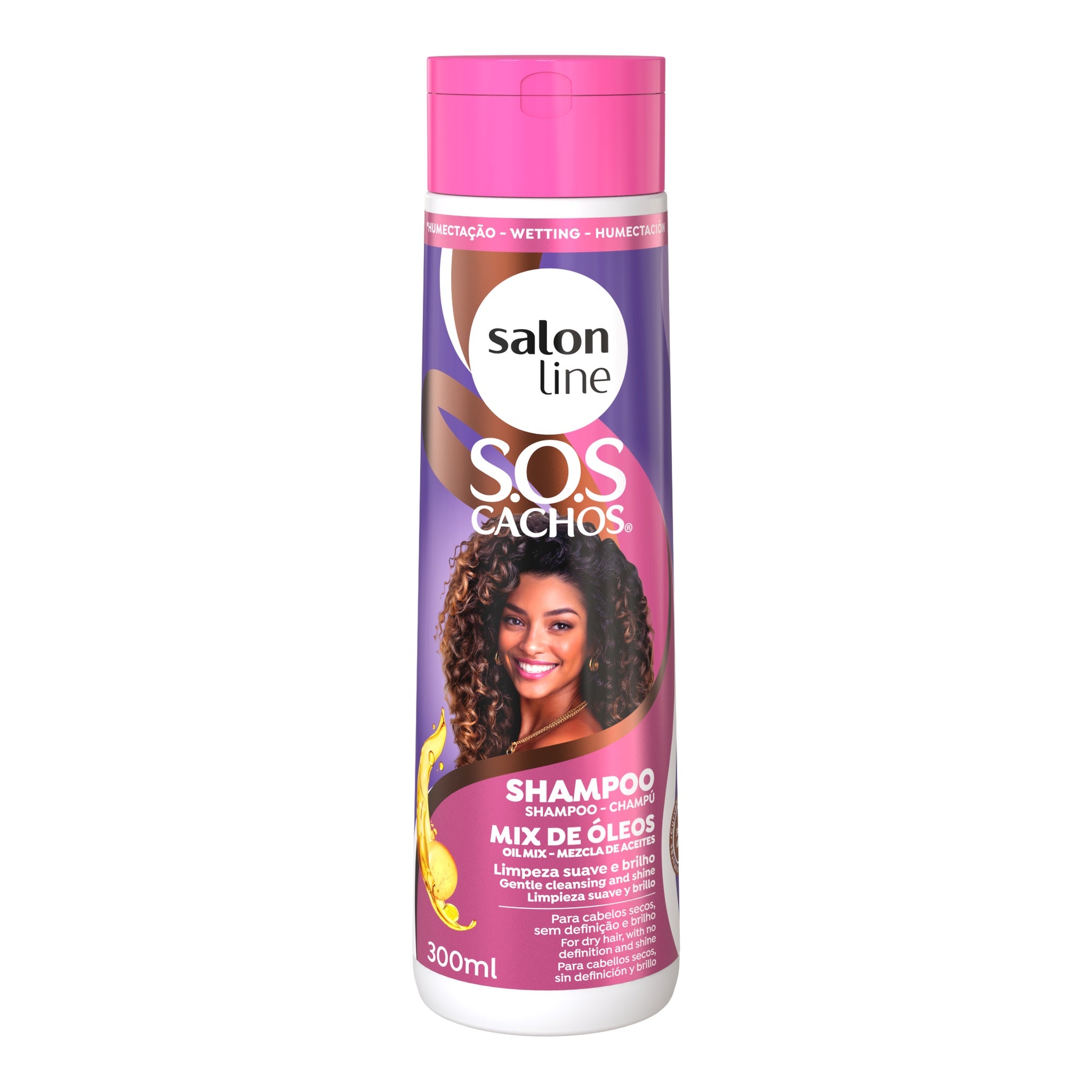 Salon Line SOS Cachos Mix de Óleos Shampoo 300ml — foto oficial da marca